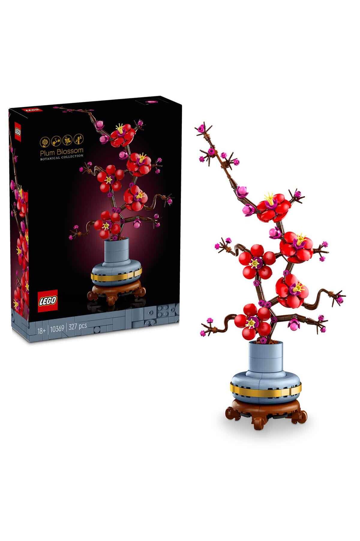 لگو و اسباب بازی های ساخت محور ICO NS PLUM BLOSSOM 10369 ست گیاهان تزئینی بدون مراقبت برای بزرگسالان اورجینال LEGO