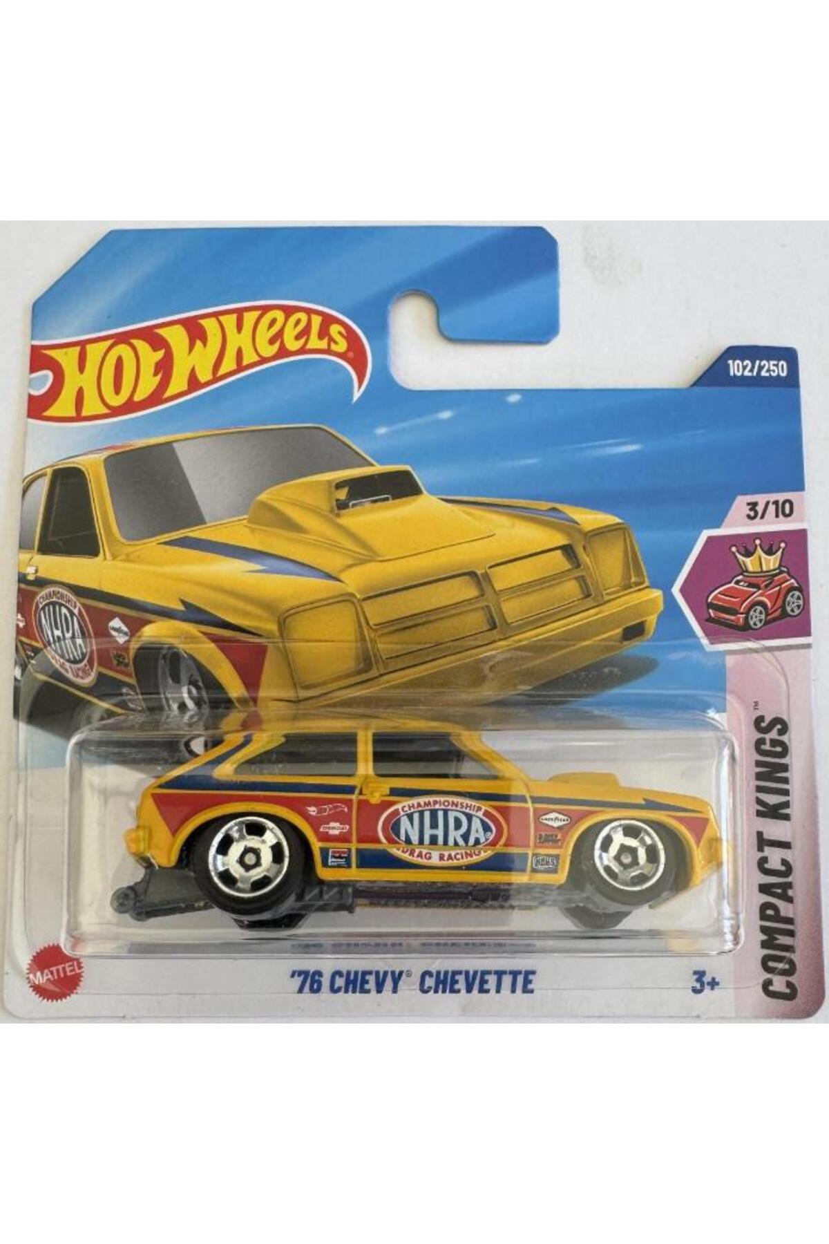 ماشین اسباب بازی های تکی '76 شورت HYX43 پادشاهان جمع و جور از ترکیه HOT WHEELS