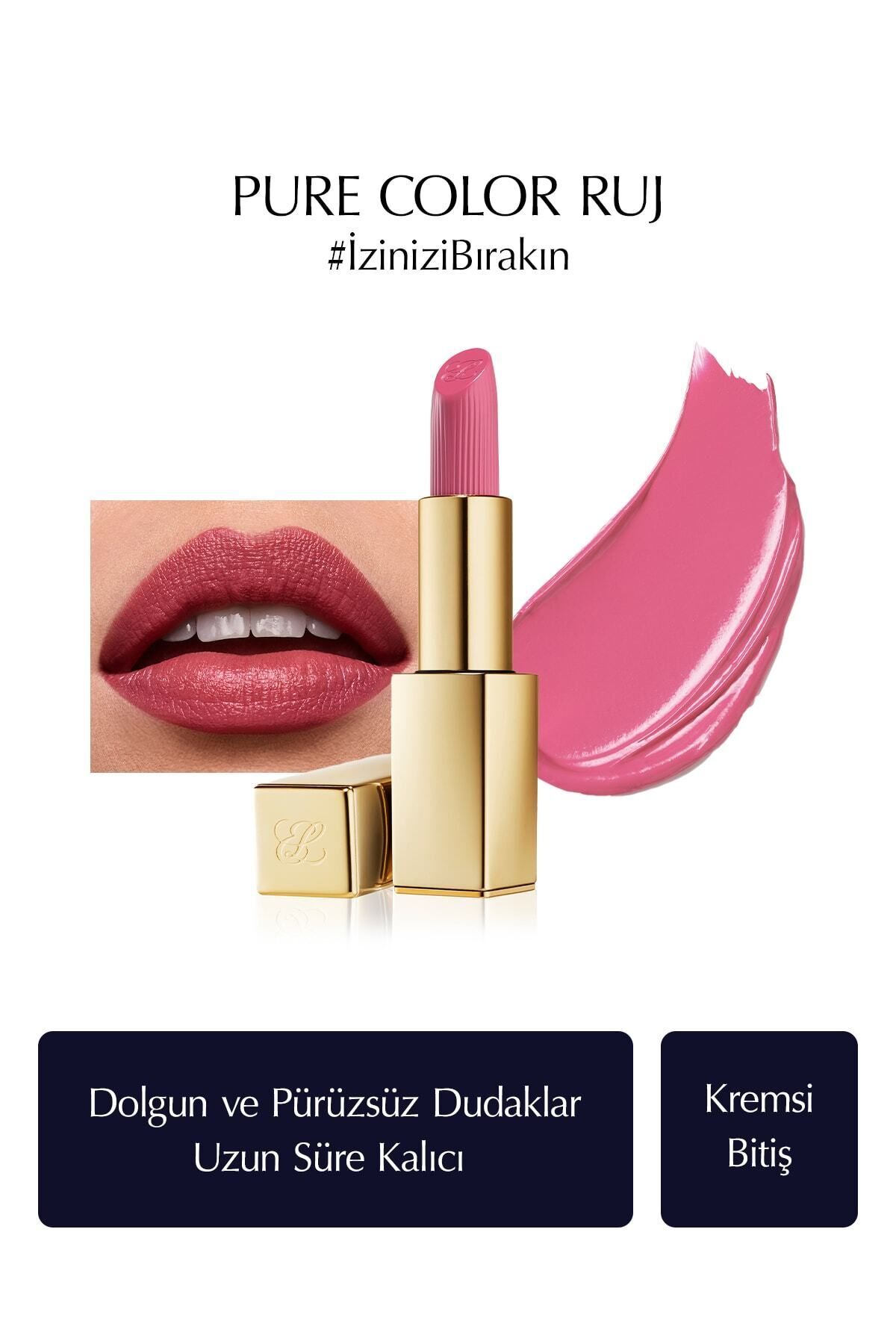 رژ لب کرمی رنگارنگ 220 رنگ صورتی استی لادر Estee Lauder