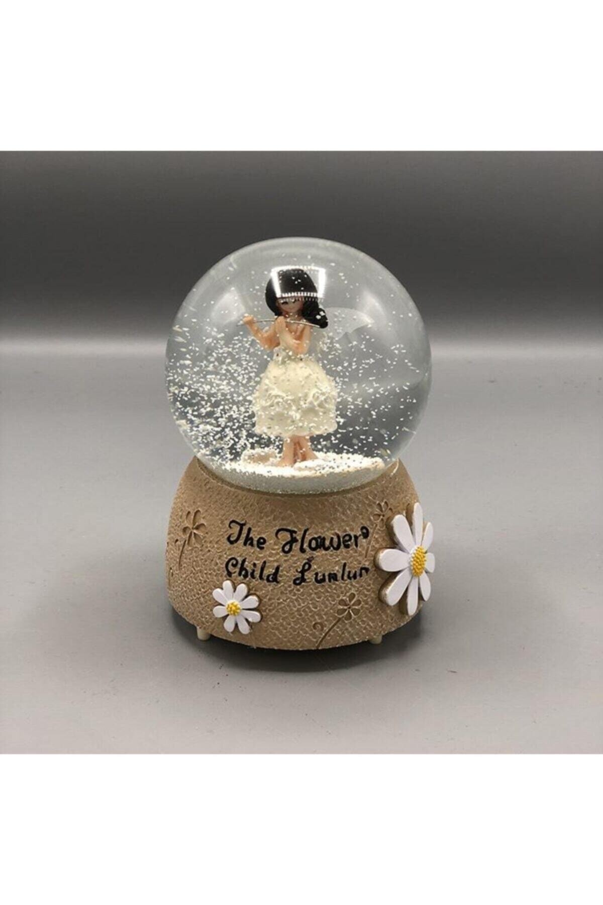 گوی برفی دختر دیزی در حال نواختن فلوت روشن و موزیکال SNOW GLOBE از ترکیه Patavat
