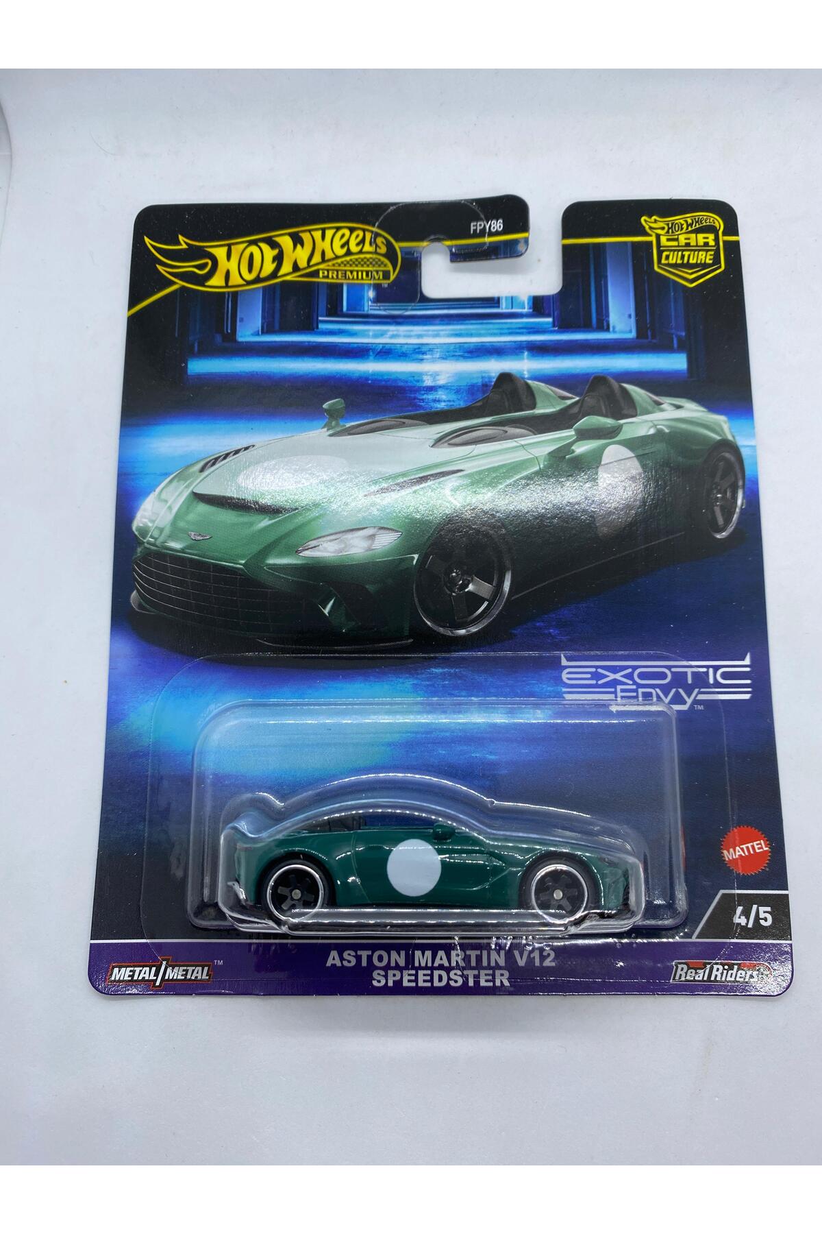 ماشین اسباب بازی ASTON MARTIN V12 SPEEDSTER ممتاز EXOTIC ENVY HOT WHEELS