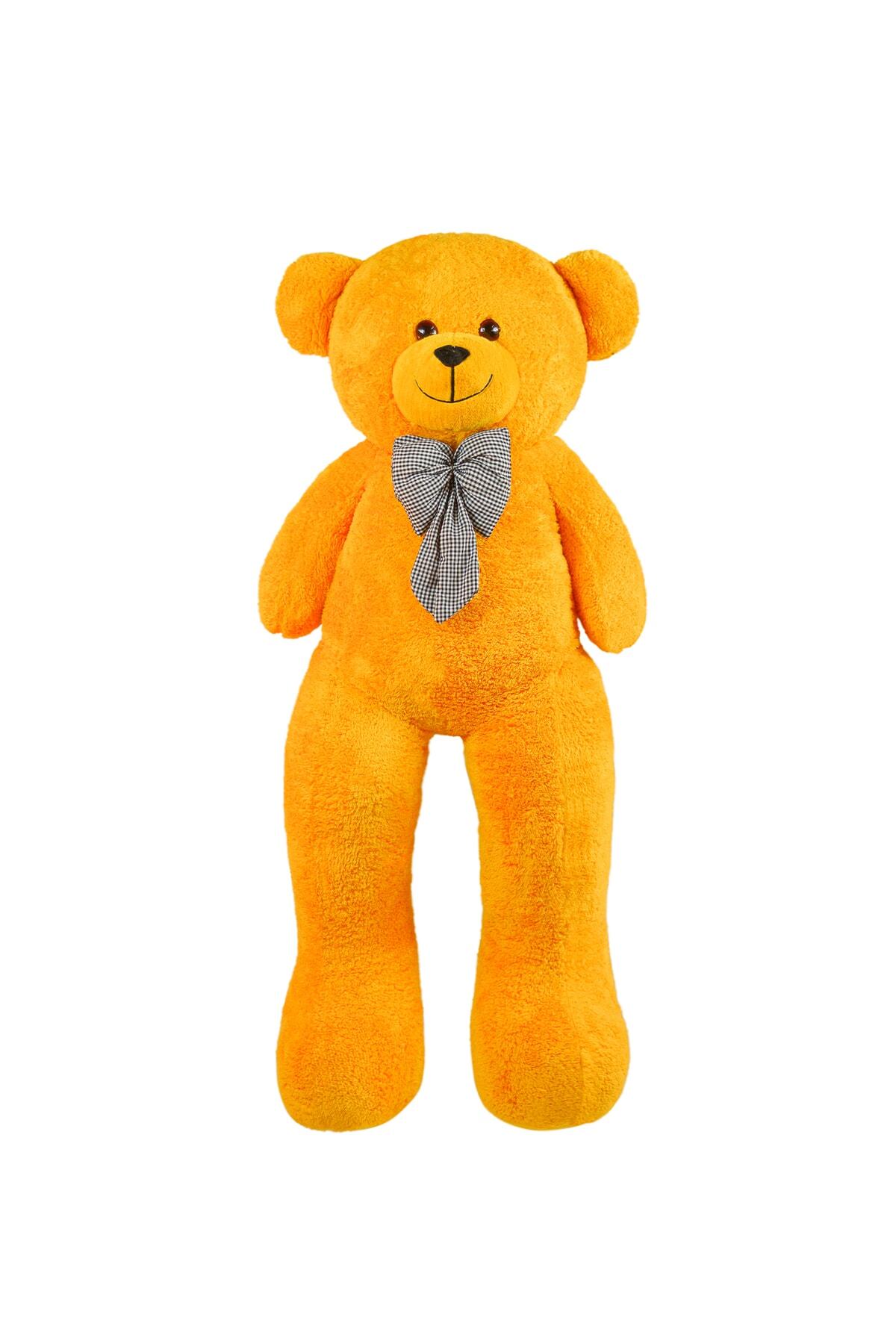 اسباب بازی های پشمی خرس عروسکی بزرگ 140 سانتی متری با پاپیون 100% محلی Bora Toys