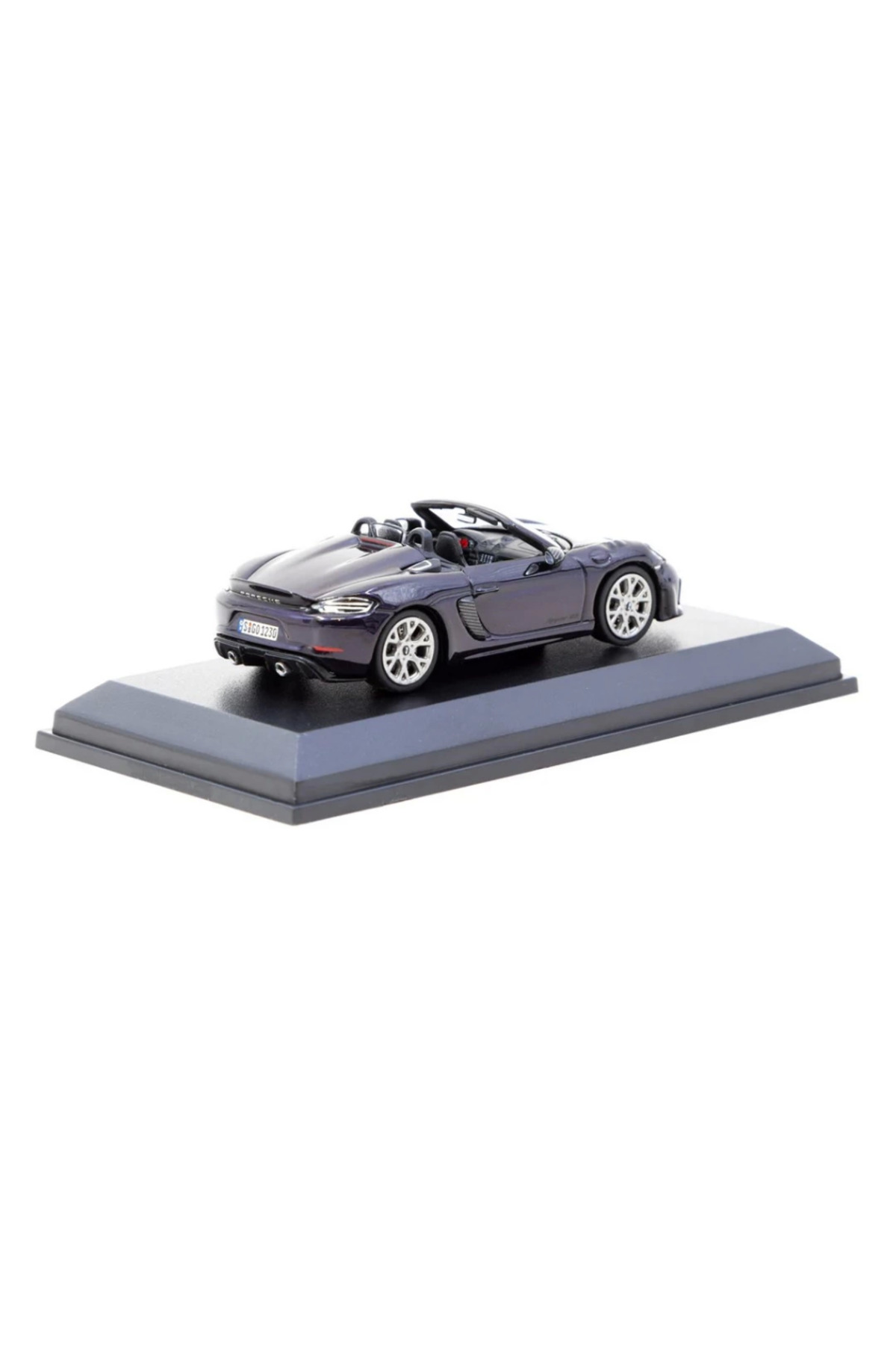 مدل خودرو WORNESSIWORLD X NESSIWORLDCHAMPS 1 64 PORSCHE 718 SPYDER RS ​​VIOLA METALLIC اورجینال Flamex