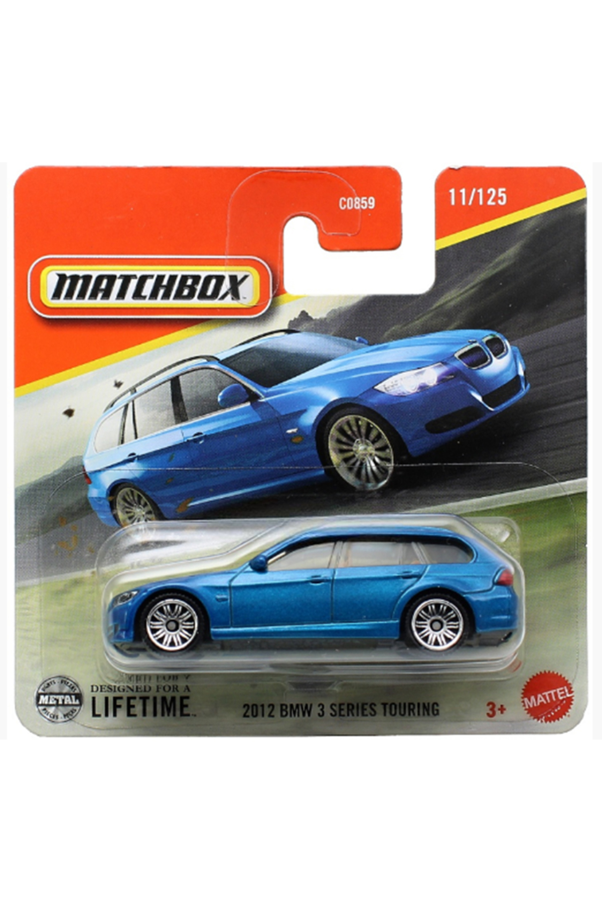 ماشین اسباب بازی 2012 BMW 3 TOURING MATCHBOX هات ویلز اورجینال HOT WHEELS