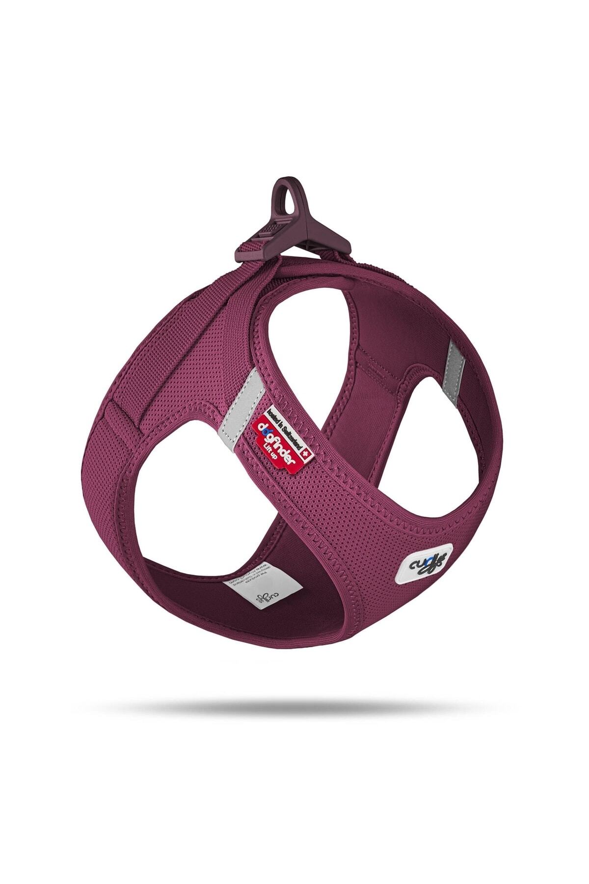هارنس سینه‌ای سگ کرلی Curli Vest Harness Clasp Air-Mesh Ruby، مدل PN2805، بنفش