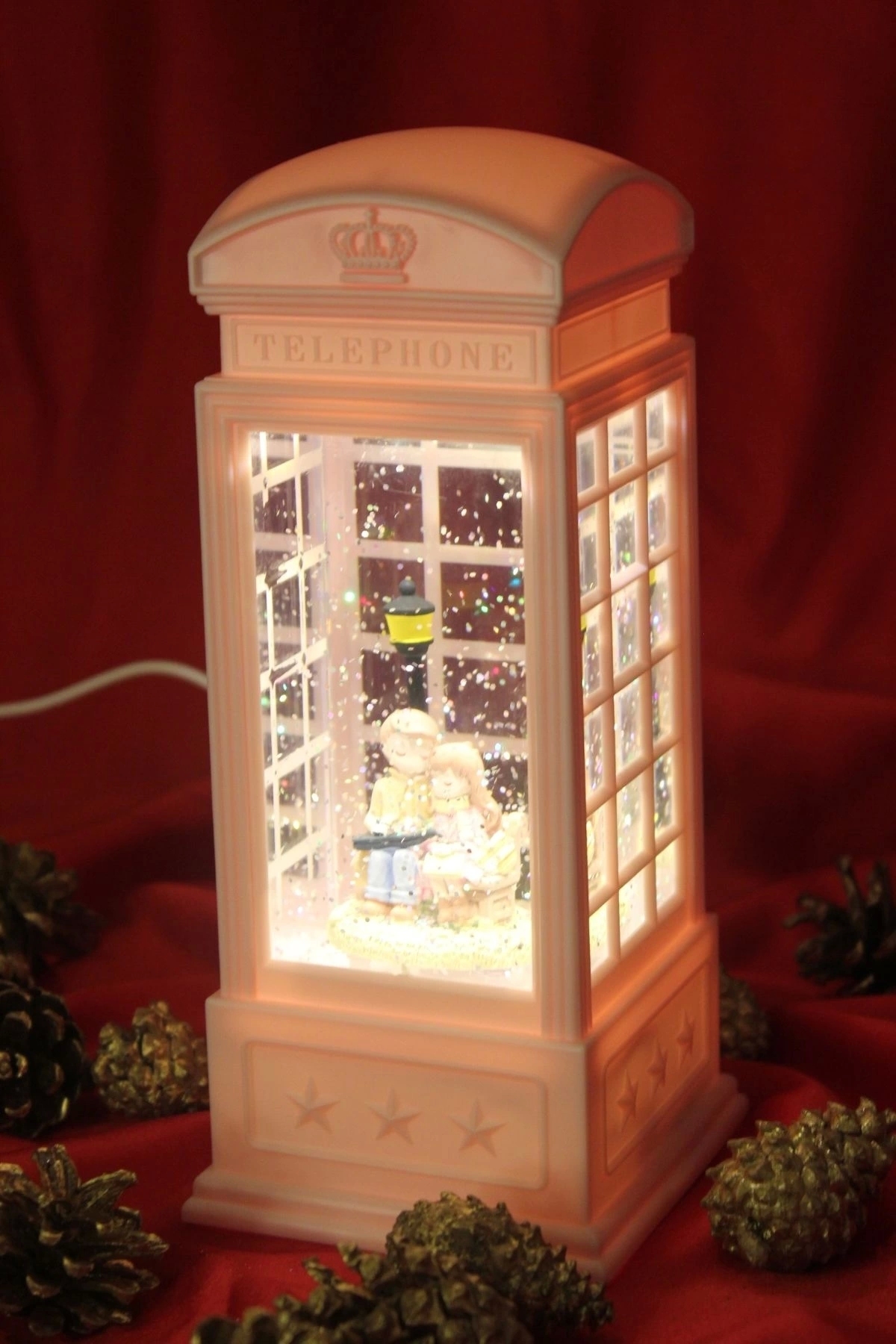 گوی برفی SNOW GLOBE با چراغ های LED و موسیقی از ترکیه RaHan