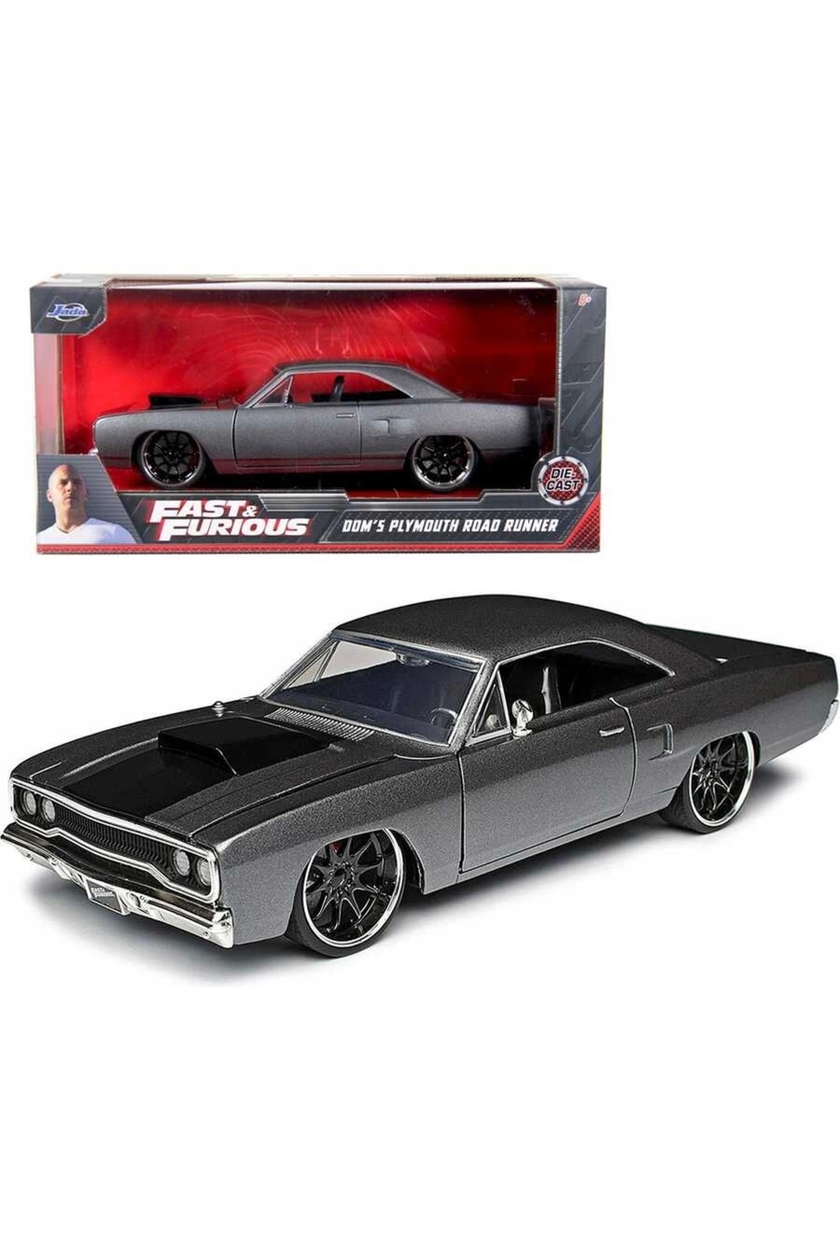 مدل خودرو 1 24 FAST &amp; FURIOUS 1970 PLYMOUTH اورجینال Jada