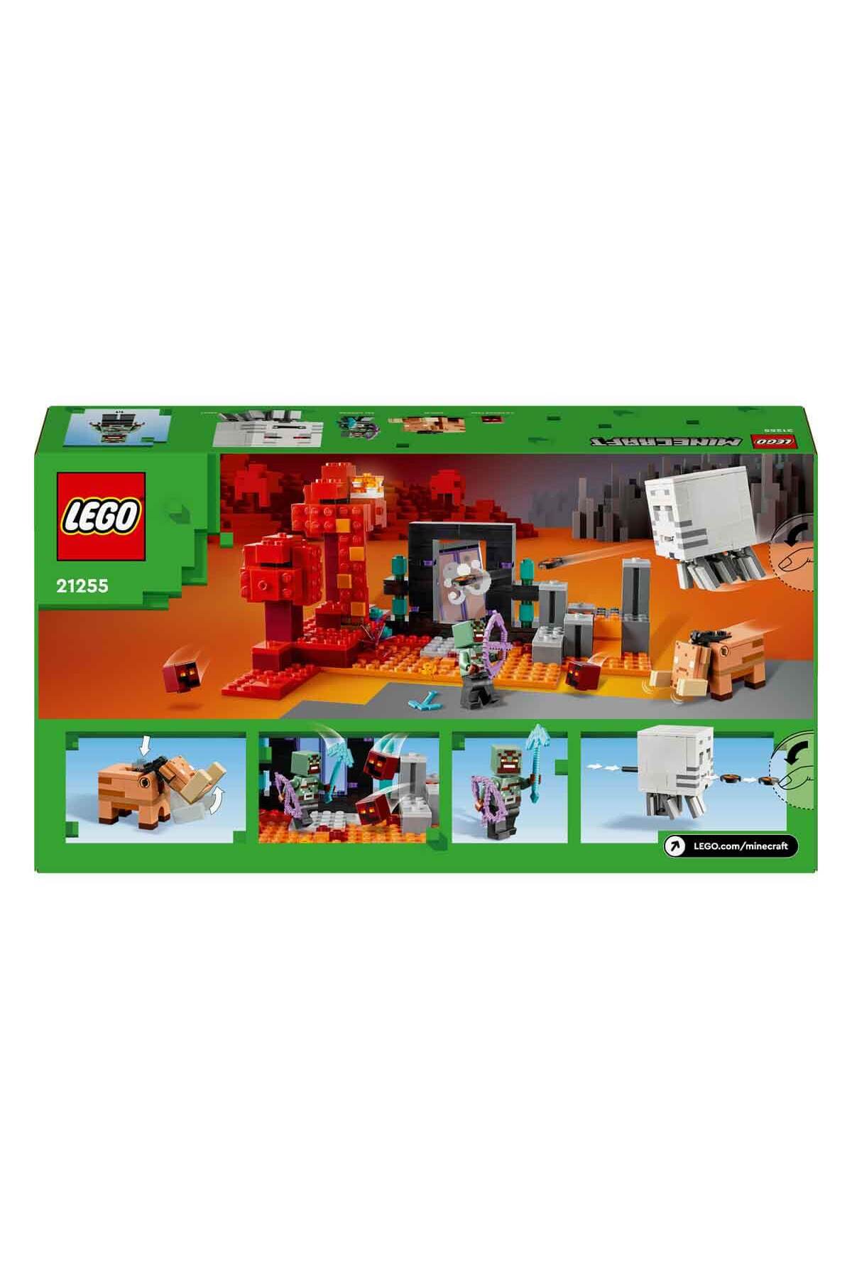 لگو و اسباب بازی های ساخت محور ® MINECRAFT® NETHER PASS AMBUSH 21255 ماجراجویی برای هفت کودک 8 سال به بالا LEGO
