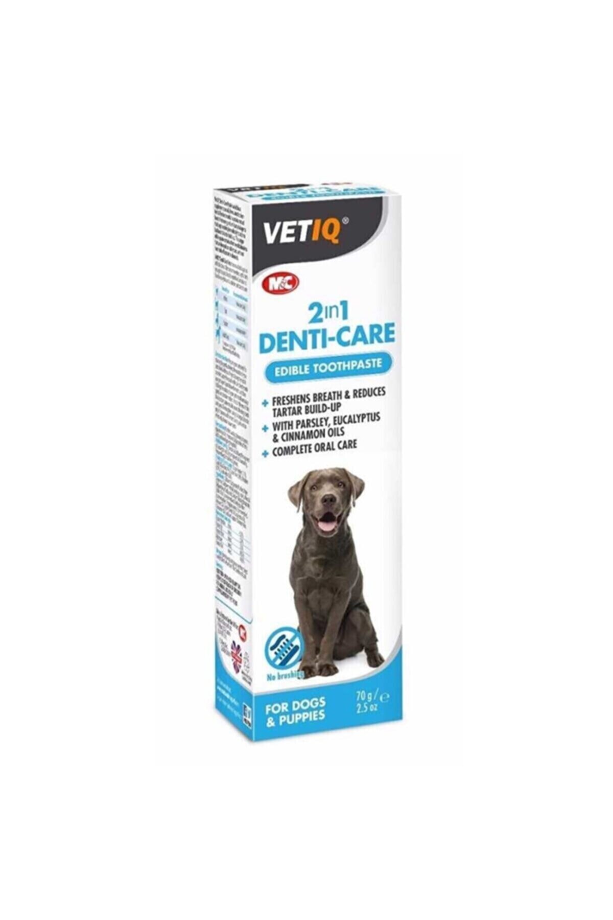 خمیردندان خوراکی گربه و سگ وتیک Vetiq 2in1 Denti-Care