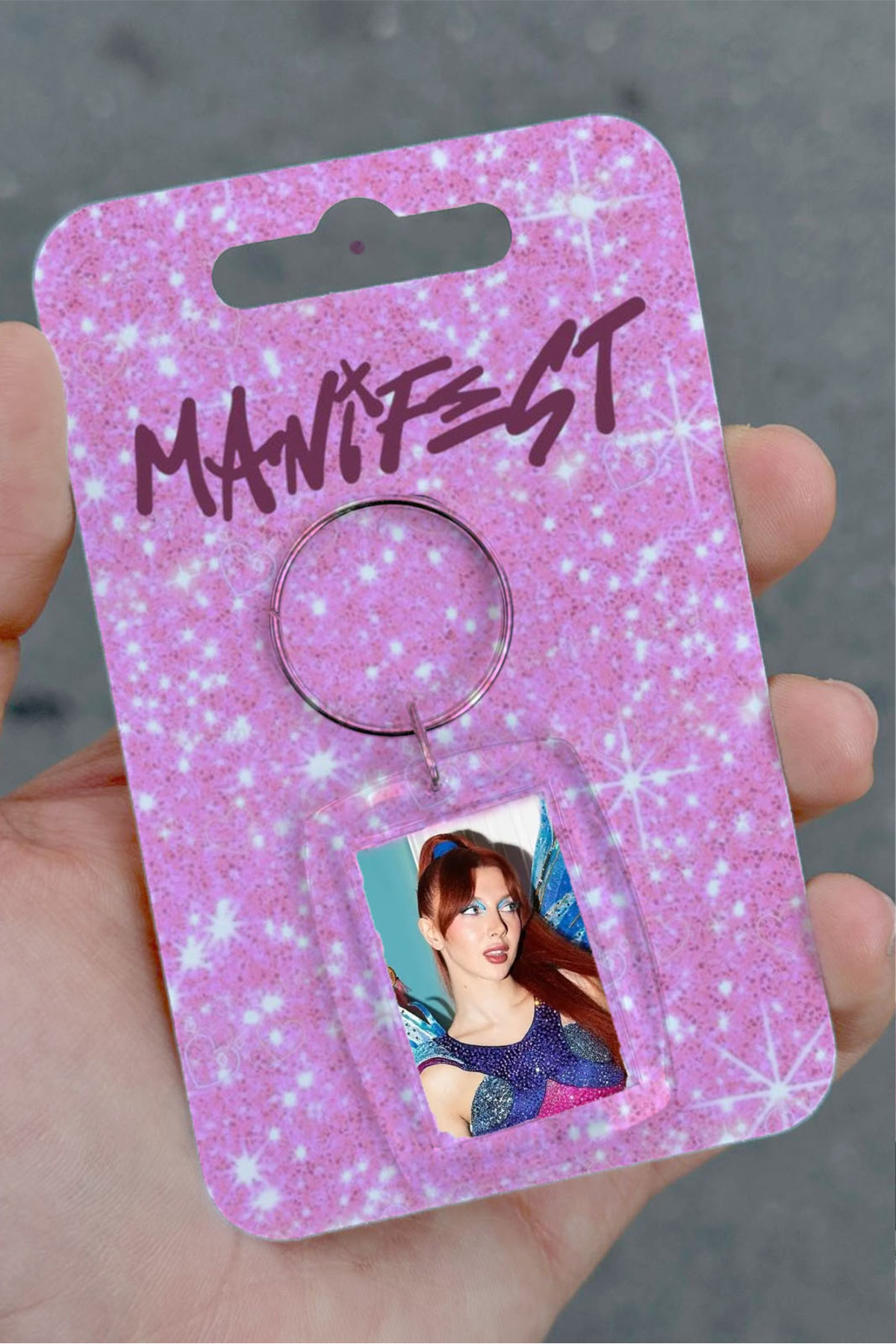 جلیقه کلید جاکلیدی قاب شفاف MANIFEST اورجینال Namgo