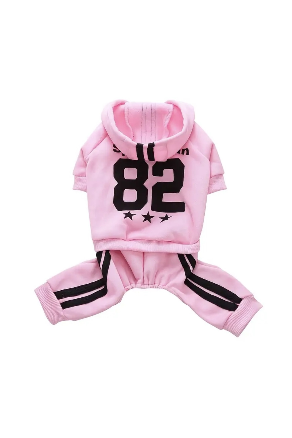 سرهمی سگ کلاه‌دار ورزشی صورتی پاو بوتیک Paw Butik، شماره ۸۲
