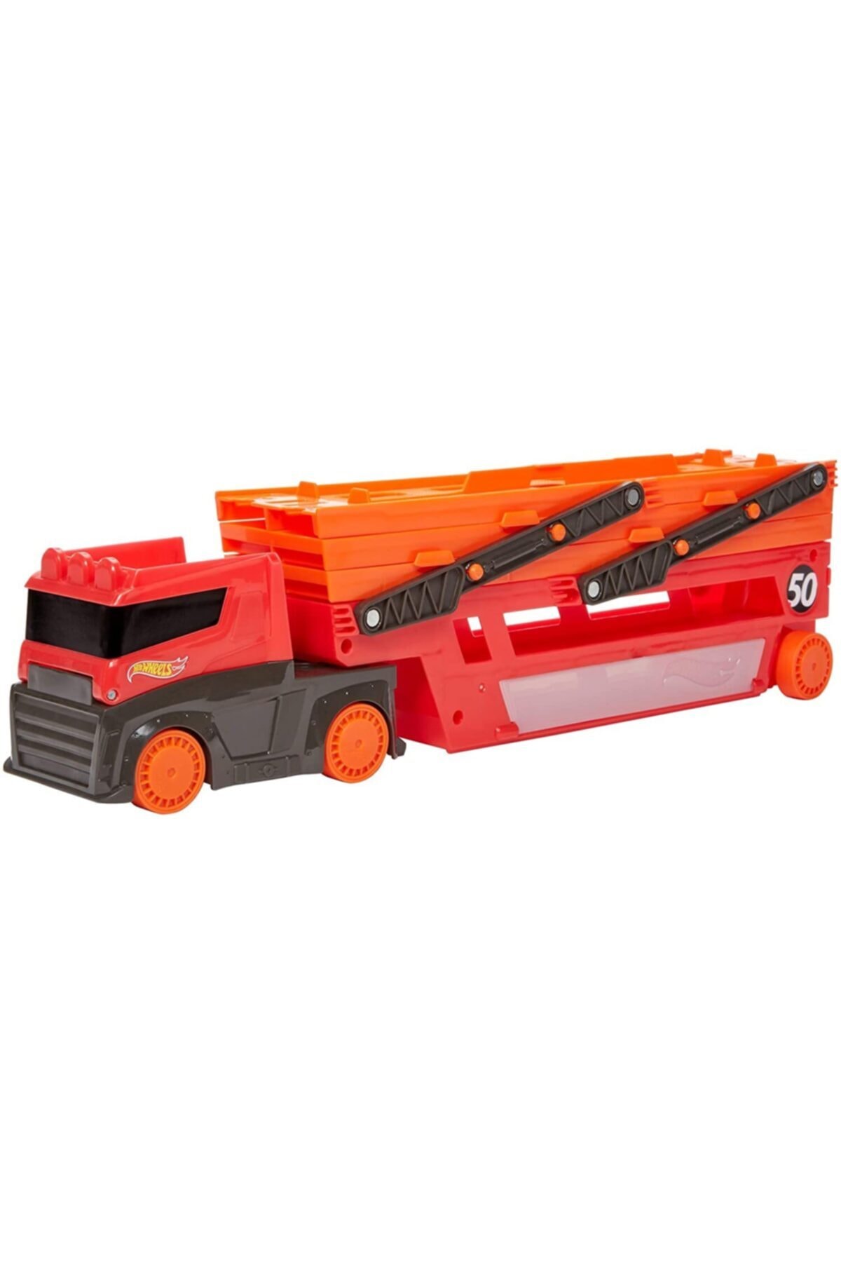 اسباب بازی های فیگور دیگر نام تجاری: MEGA TRUCK ORANGE, 50 VEHICLE CAPACITY, GHR48 WITH RAMP دسته: ورزشی از ترکیه HOT WHEELS