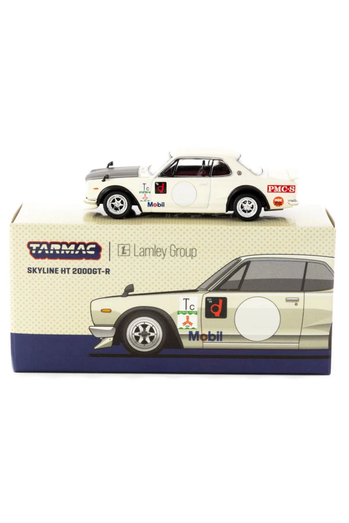 مدل خودرو WORNESSIWORLD 1 64 SKYLINE HT 2000GT R سفید اورجینال Flamex