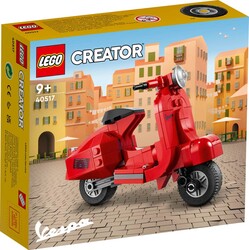 مجموعه ساختنی موتورسیکلت وسپا لگو LEGO کرییتور 3-in-1 مدل 40517، ۱۱۸ قطعه، حداقل سن ۹ سال