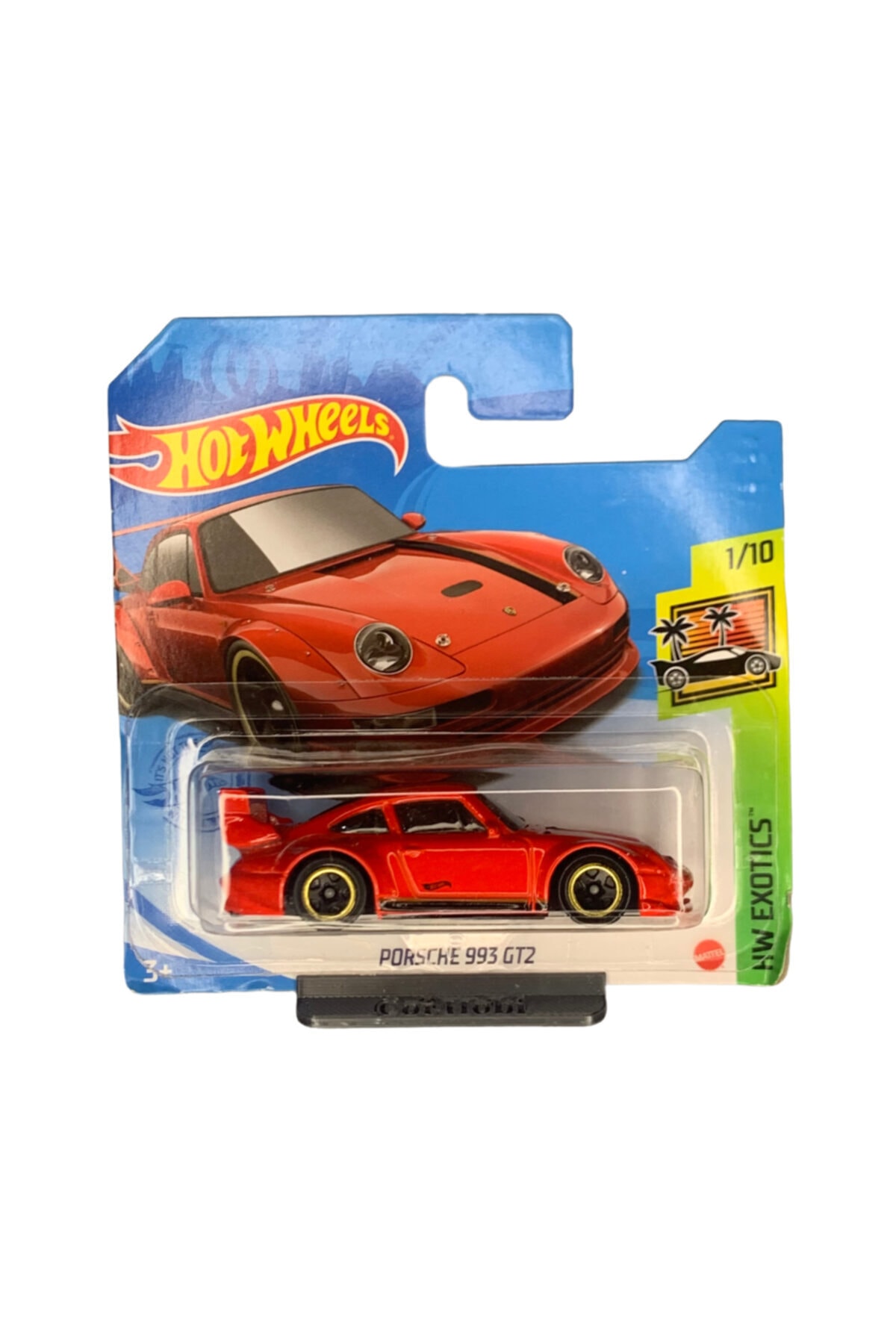 مدل خودرو HOTWHEELS PORSCHE 993 GT2 مقیاس 1:64 HW EXOTICS اورجینال HOT WHEELS