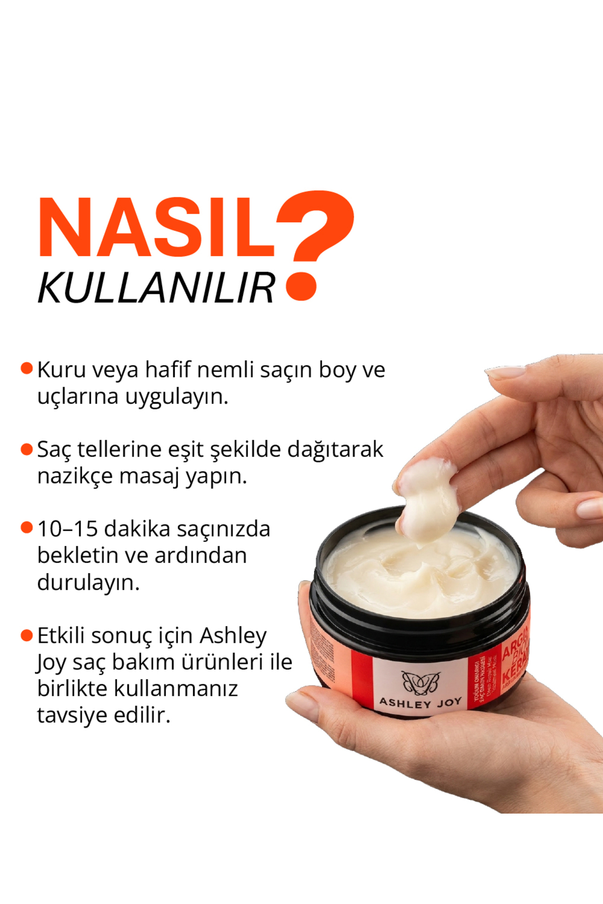 ماسک ترمیم کننده و حالت دهنده با آبکشی با حجم  200 میل اشلی جوی Ashley Joy