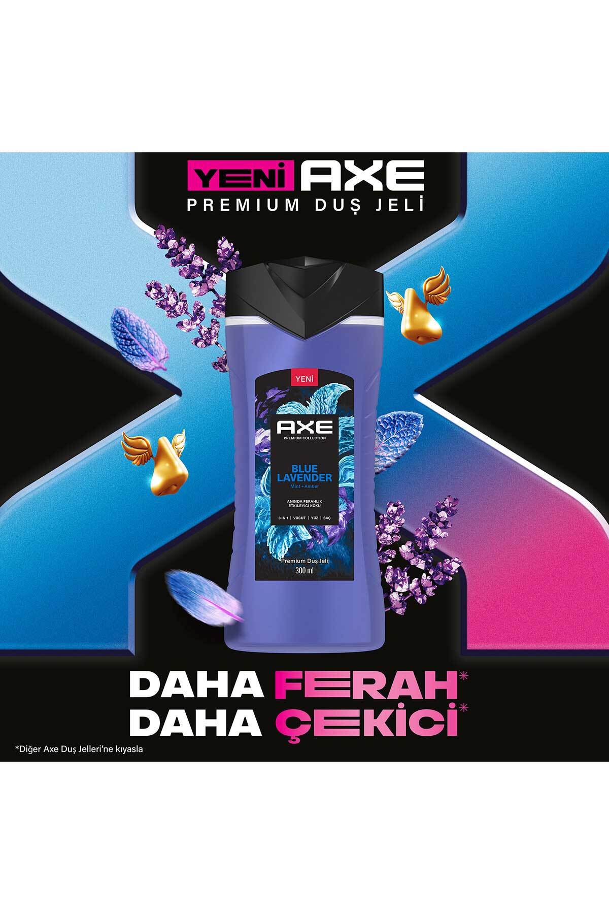 ژل دوش مجموعه پریمیوم با رایحه چوبی و گل 300 میلی لیتر اکس Axe