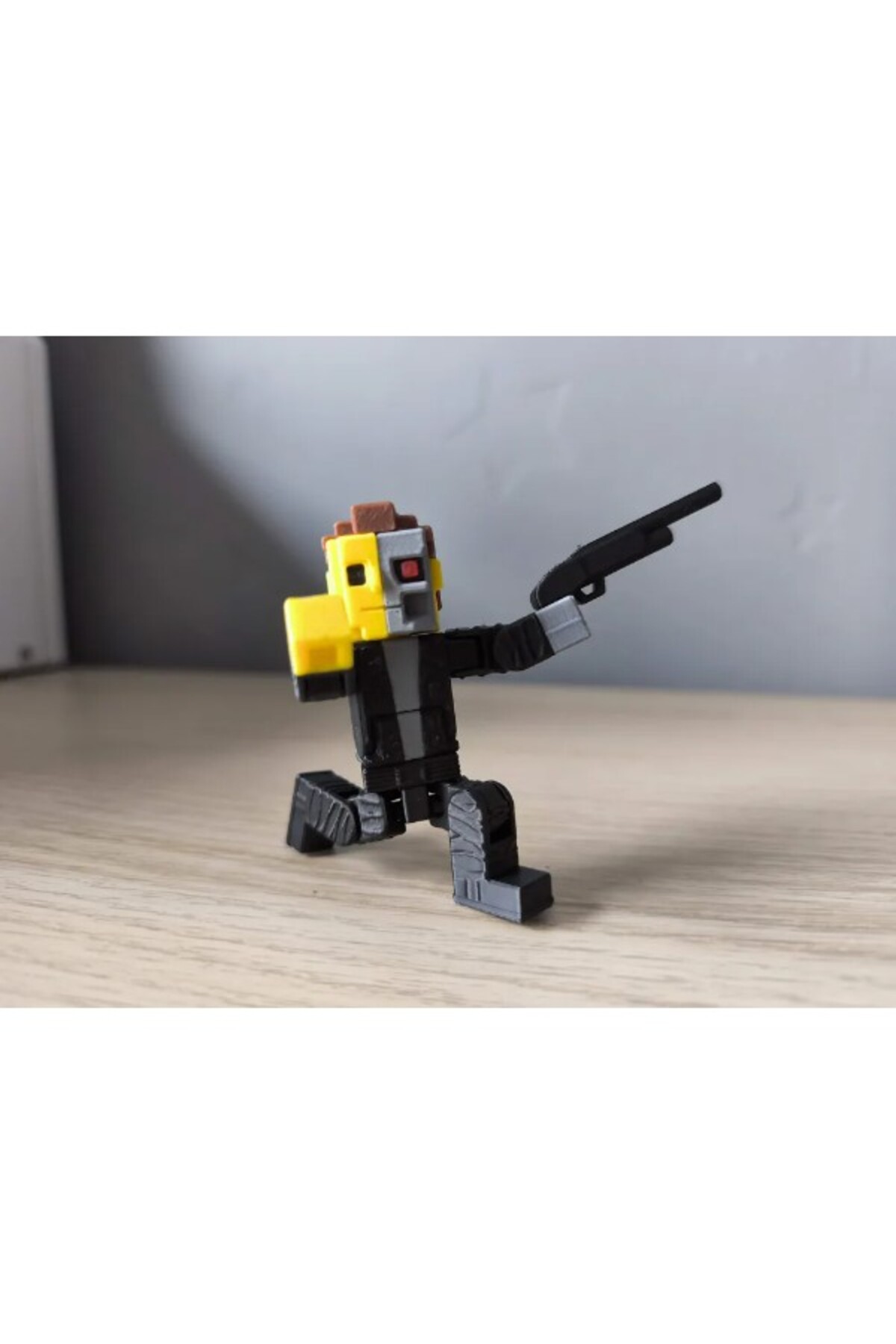 اسباب بازی های فیگور شخصیت ترمیناتور 3 بعدی MINECRAFT اورجینال Lumina3D