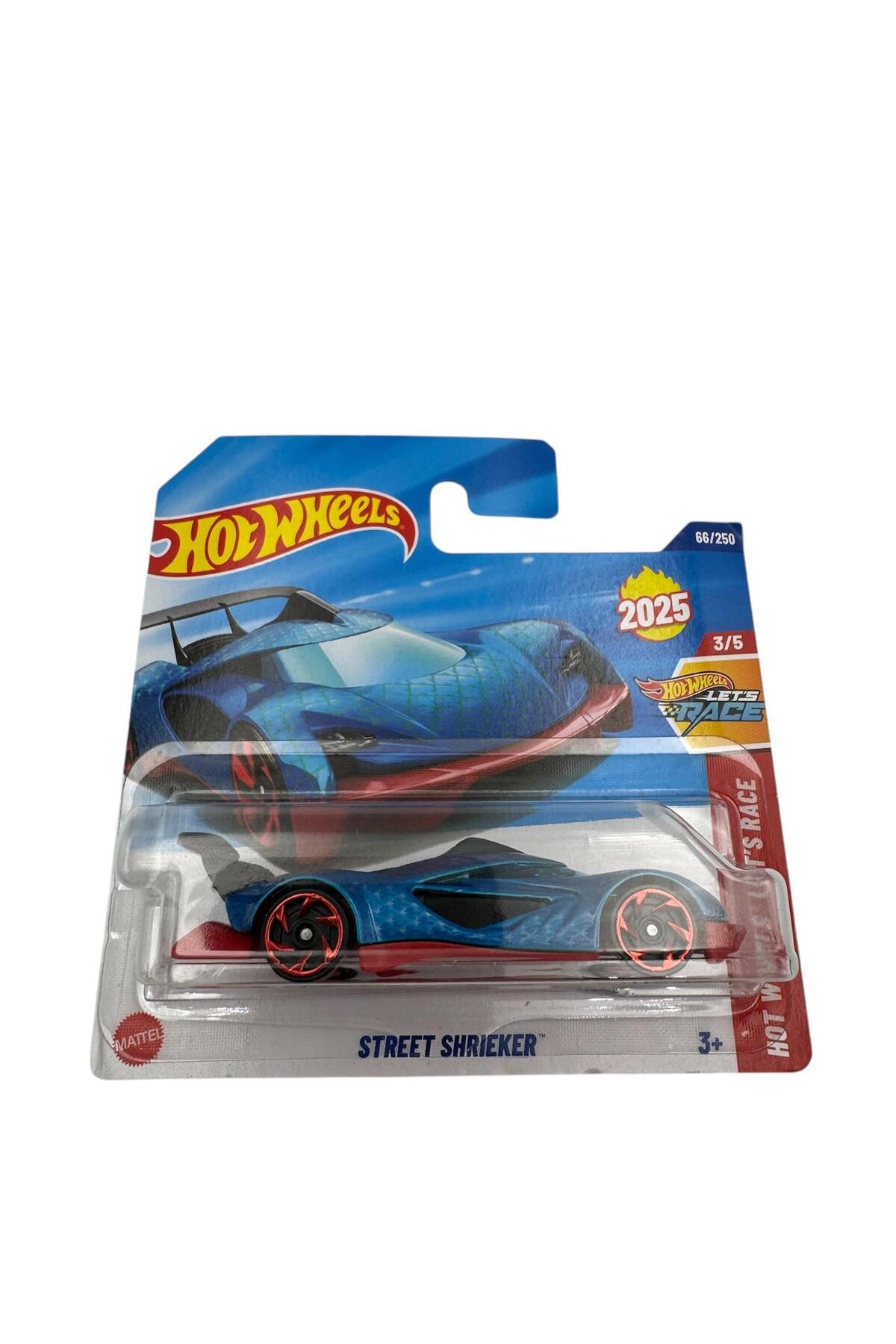 ماشین اسباب بازی 1:64 STREET SHRIEKER 2025 JBC08 از ترکیه HOT WHEELS