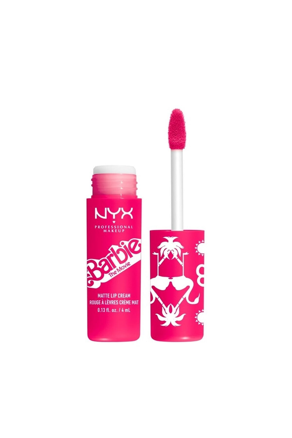 NYX Professional Makeup روژ لب مایع مات باربی با رنگ رویایی صورتخواب صورتخواب صورتخواب صورتخواب صورتخواب
