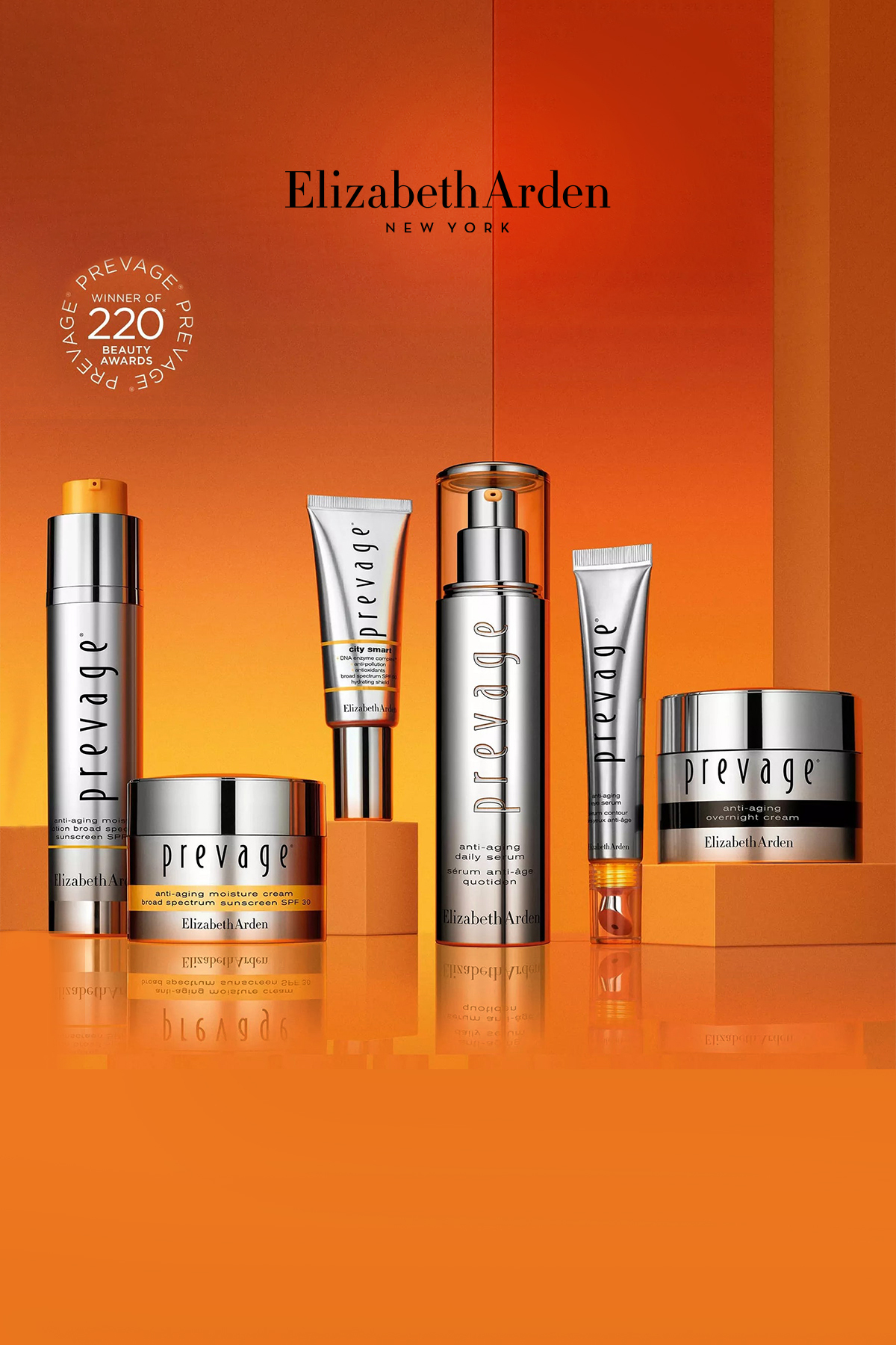 Elizabeth Arden مرطوب کننده چهره با SPF50 Prevage City Smart 40 میلی لیتر