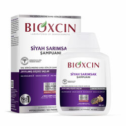شامپو سیر سیاه بیوکسین Bioxcin مخصوص موهای ضعیف و مستعد ریزش حجم ۳۰۰ میلی‌لیتر