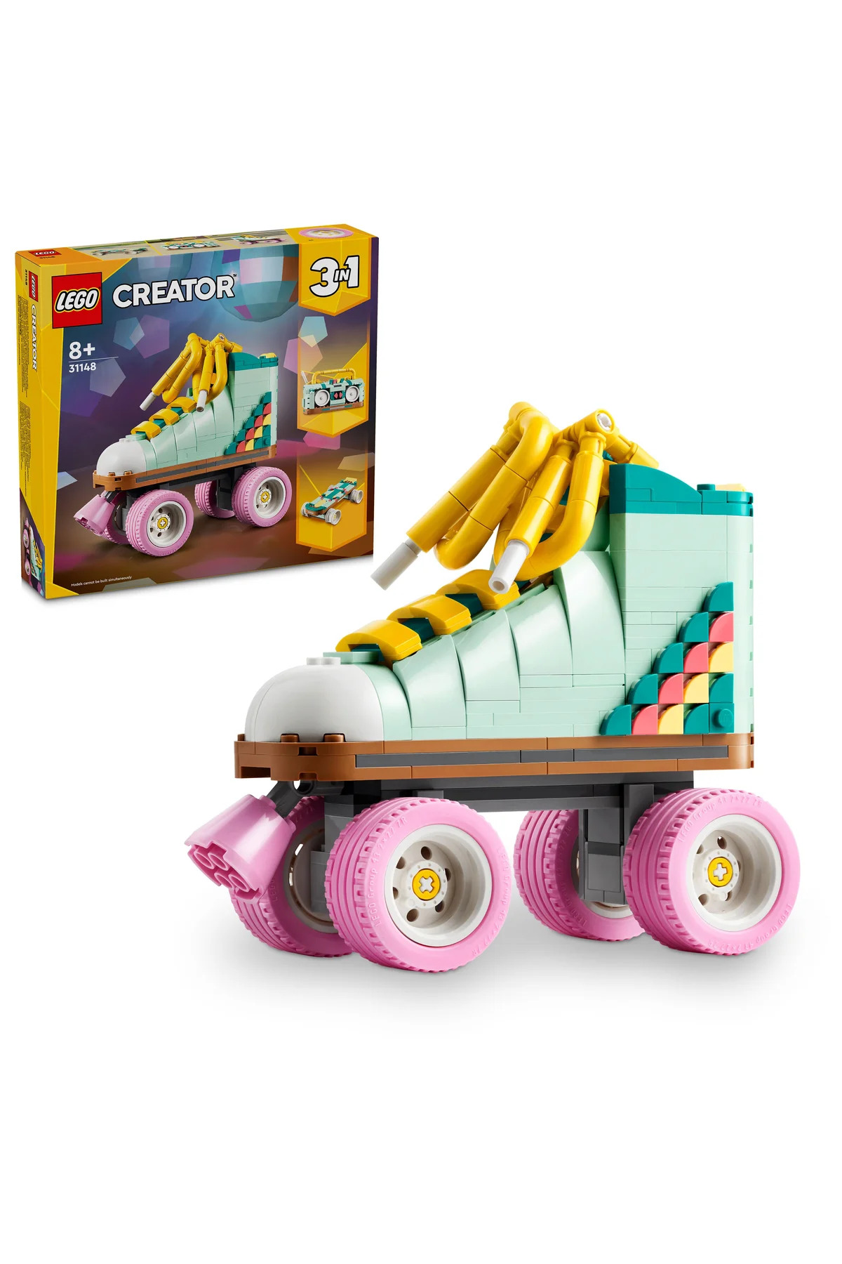 LEGO ساخت و ساز بازی سنتی ساخت و ساز بازی سنتی خلاقانه LEGO® Creator Retro Skate 31148 8 سال و بالاتر (342 قطعه)