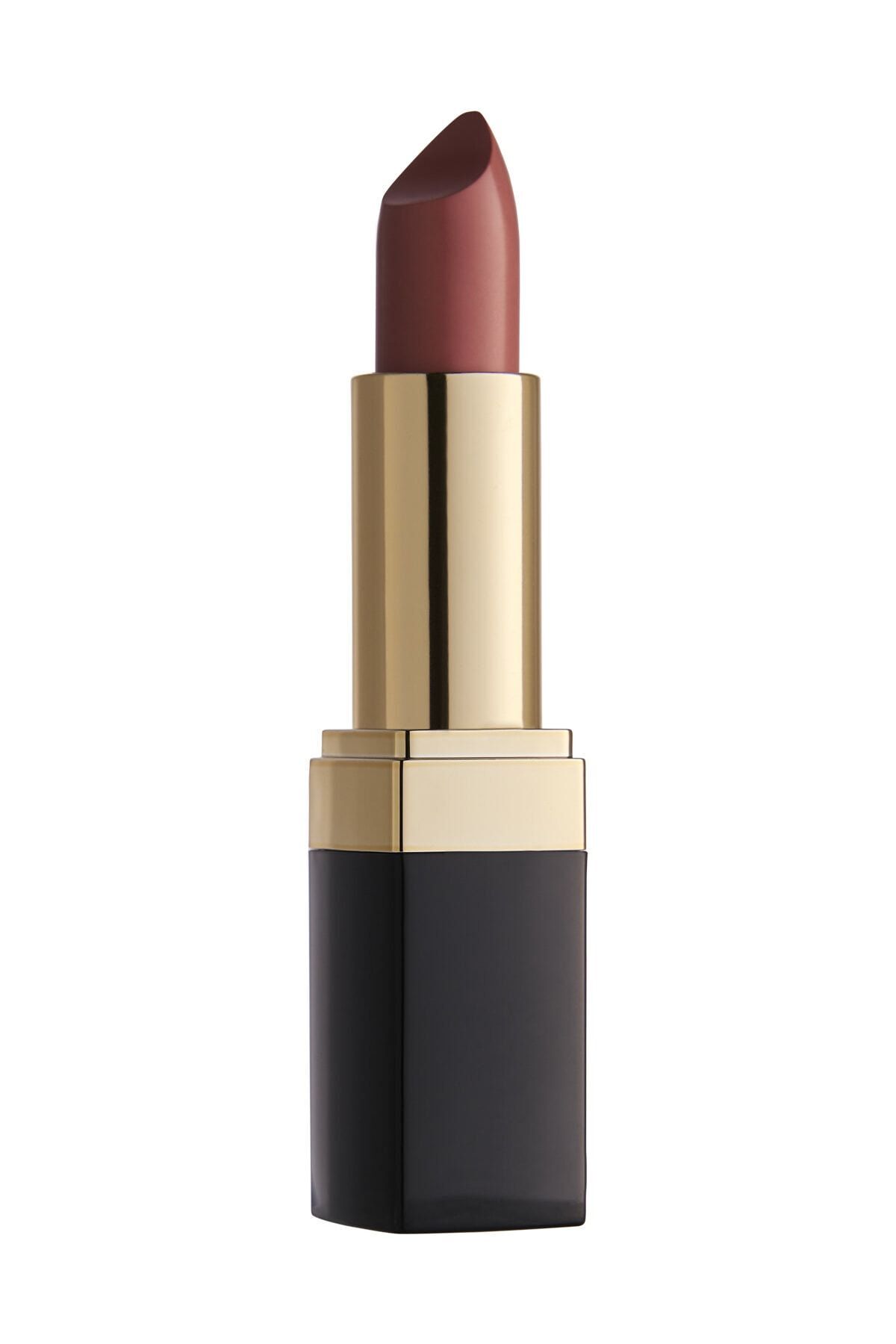 رژلب جامد مدل Lipstick رنگ قهوه ای شماره 162 گلدن رز Golden Rose