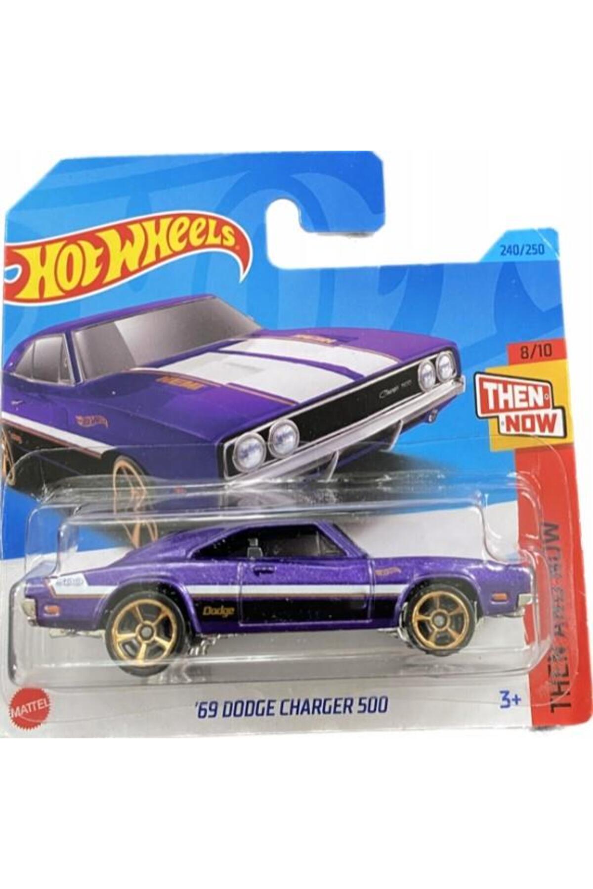ماشین اسباب بازی SINGES '69 DODGE CHARGER 500 HKJ46 هات ویلز اورجینال HOT WHEELS