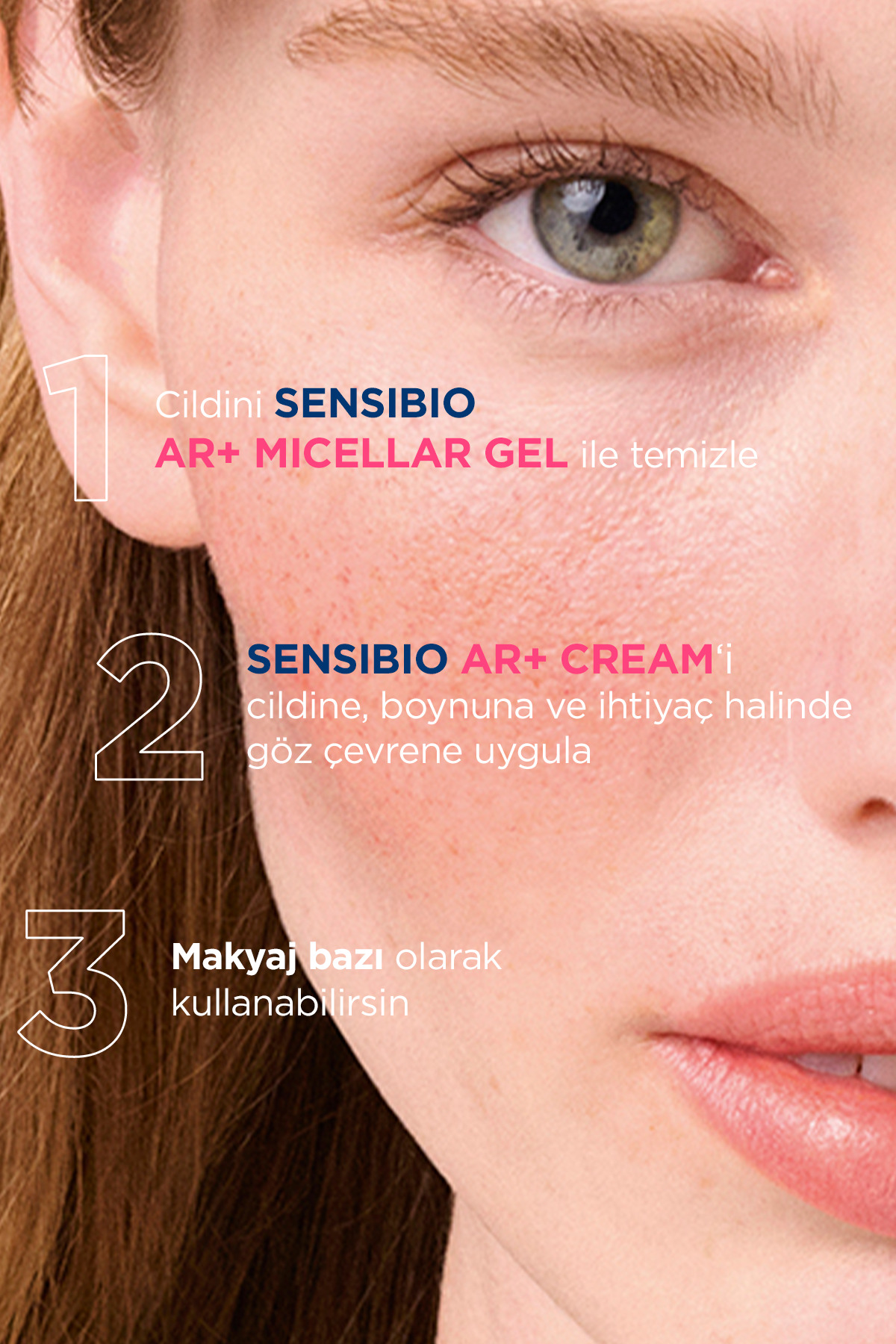 کرم مرطوب کننده پوست حساس مدل AR Sensibio با حجم 40 میل بایودرما Bioderma