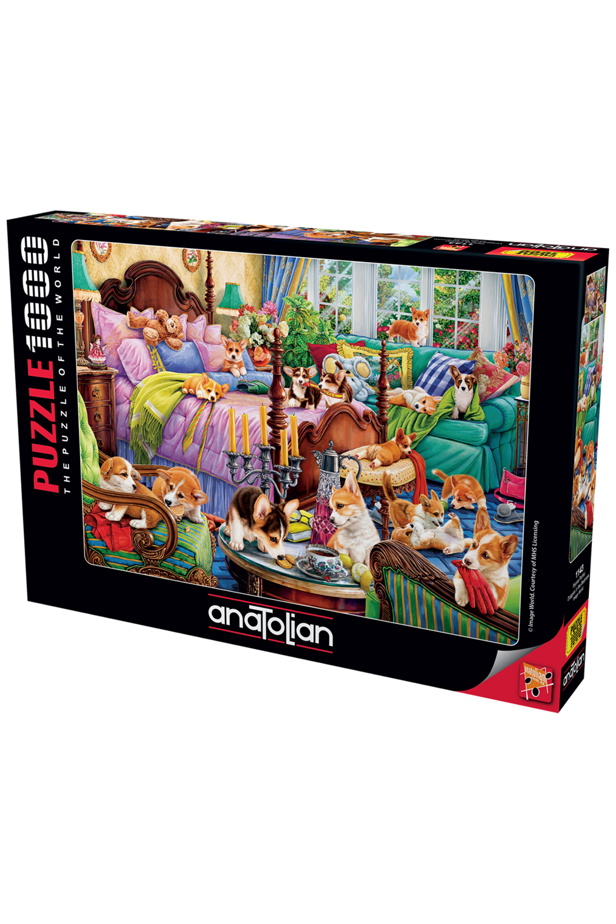 پازل 1000 قطعه مهمانی لباس خواب 1143 اورجینال Anatolian Puzzle