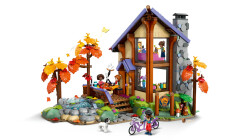 مجموعه ساختنی کلبه جنگلی پاییزی شگفت‌انگیز لگو LEGO فرندز Friends مدل 42705، ۱۲۲۹ قطعه، حداقل سن ۹ سال