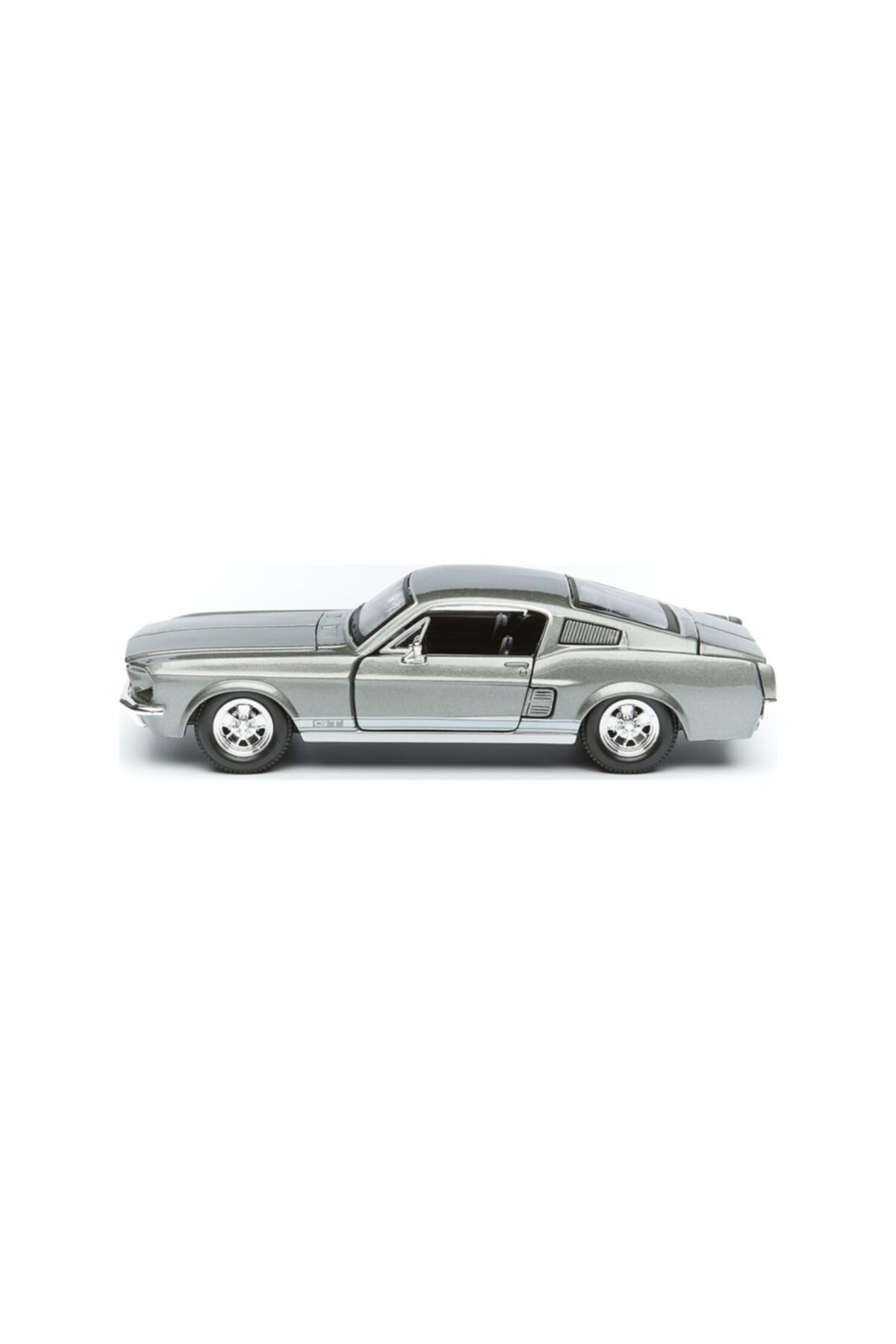 مدل خودرو فورد موستانگ GT GRAY 1967 1:24 DIECAST اورجینال Maisto