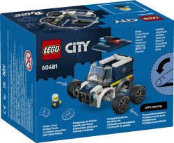 مجموعه ساختنی کامیون پلیس لگو LEGO سیتی City مدل 60481، ۷۱ قطعه، حداقل سن ۵ سال