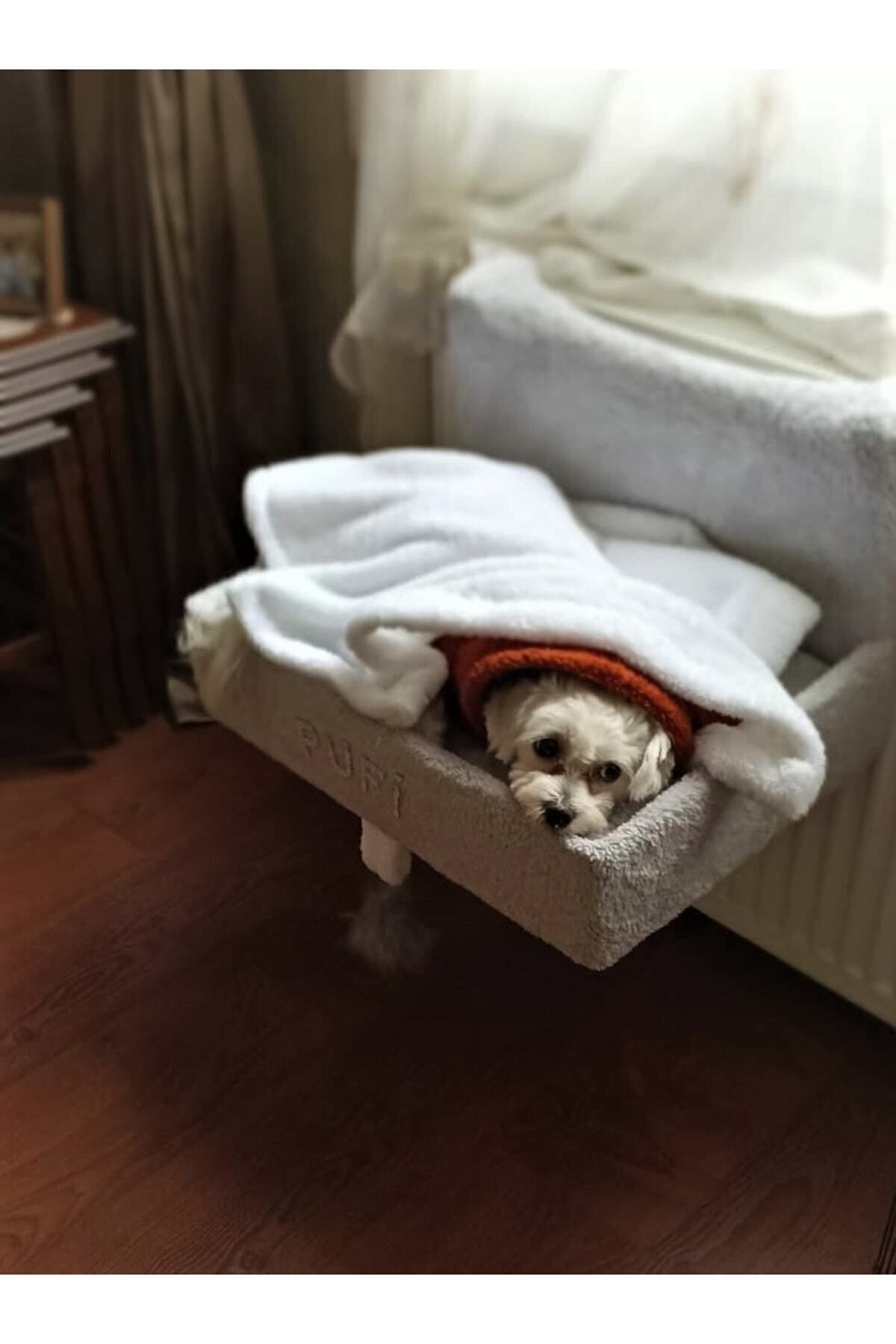 جای خواب لانه‌زنبوری گربه کِدی KEDİ خاکستری
