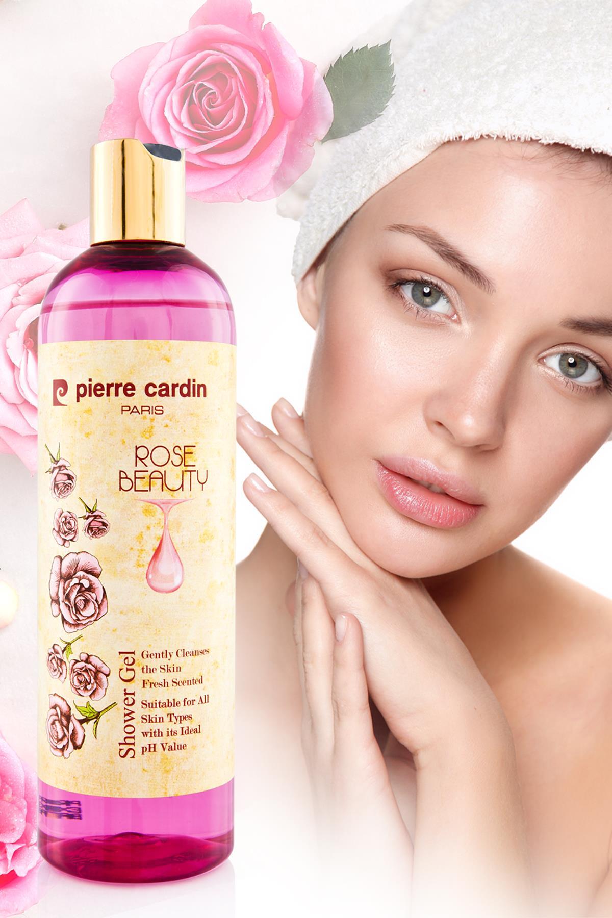 ژل دوش گلابی با ویتامین E و pH متعادل 400 میلی لیتر پیررا کاردین Pierre Cardin