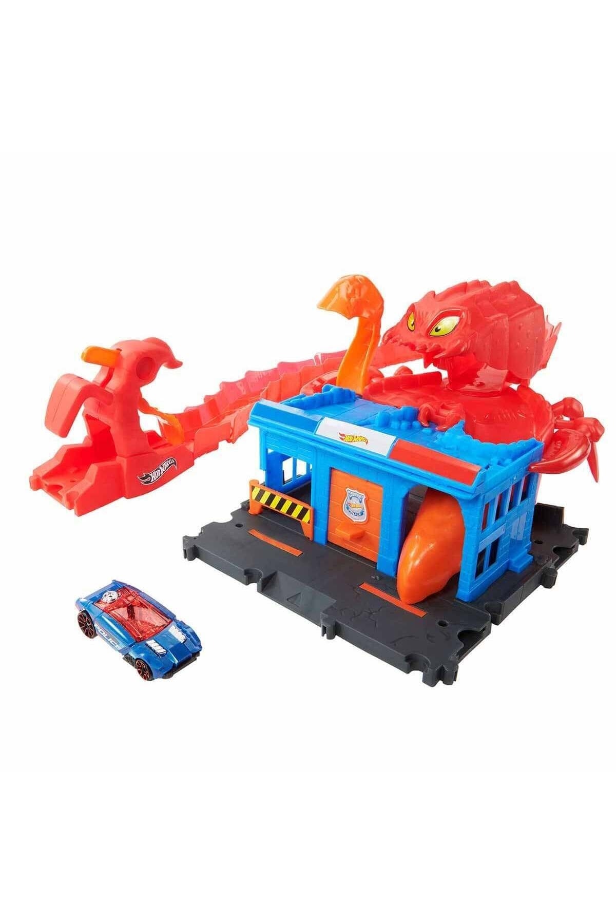 ماشین اسباب بازی CITY FIGHTING ENEMIES SERIES HDR29 HDR32 SCORPION FLEX ATTACK HOT WHEELS