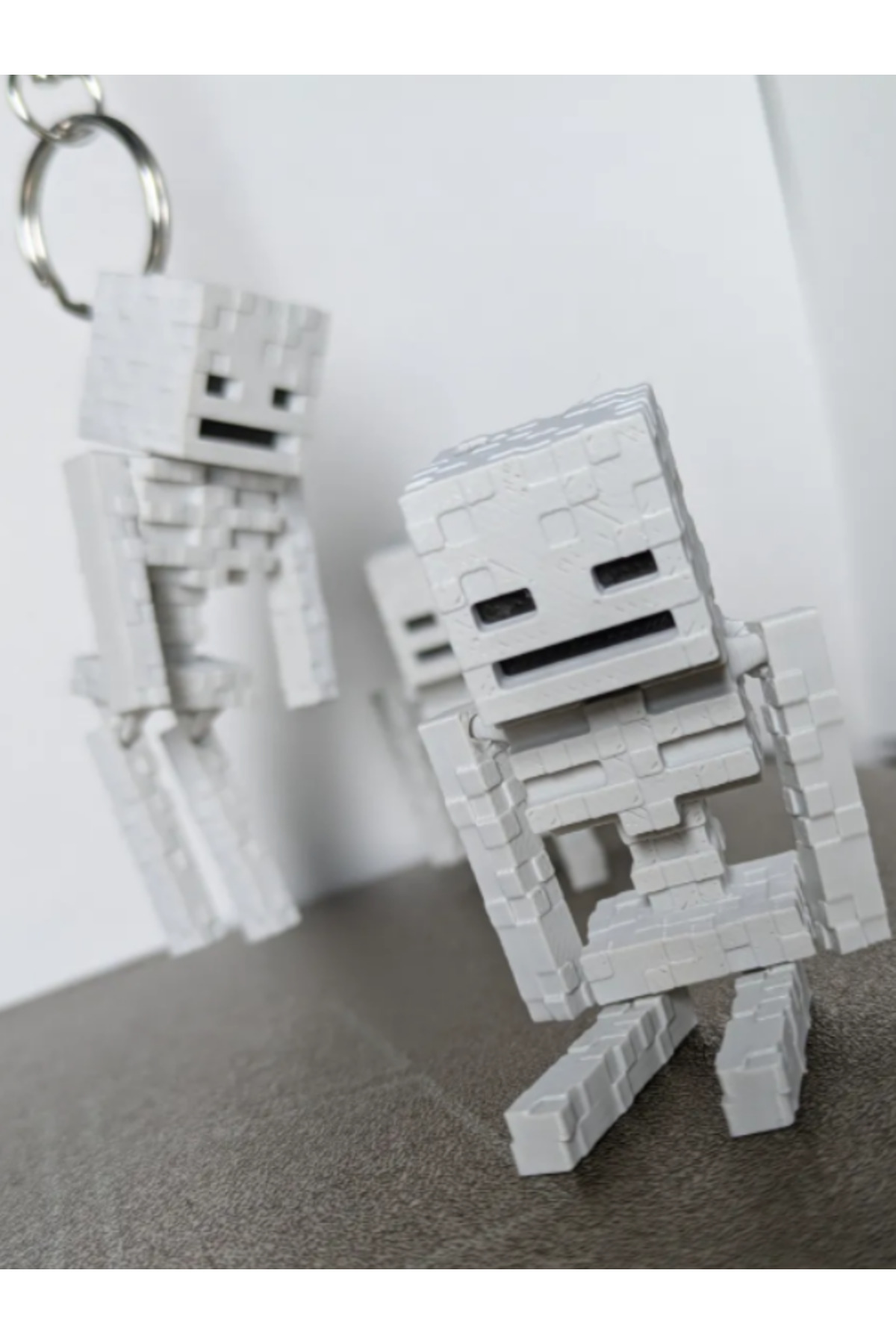 جاکلیدی و فیگور اسکلت MINECRAFT SKELETON 10CM Store