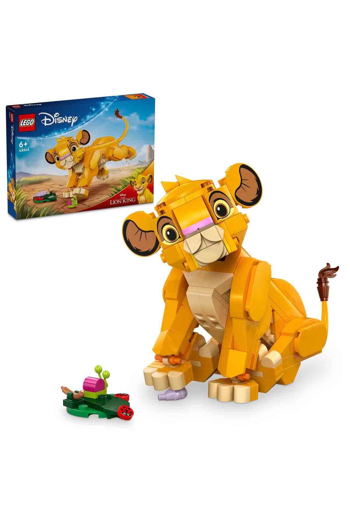 لگو و اسباب بازی های ساخت محور DISNE Y BABY LION KING SIMBA 43243 – حیاط قابل برای کودکان ۶ سال بالاتر اورجینال LEGO