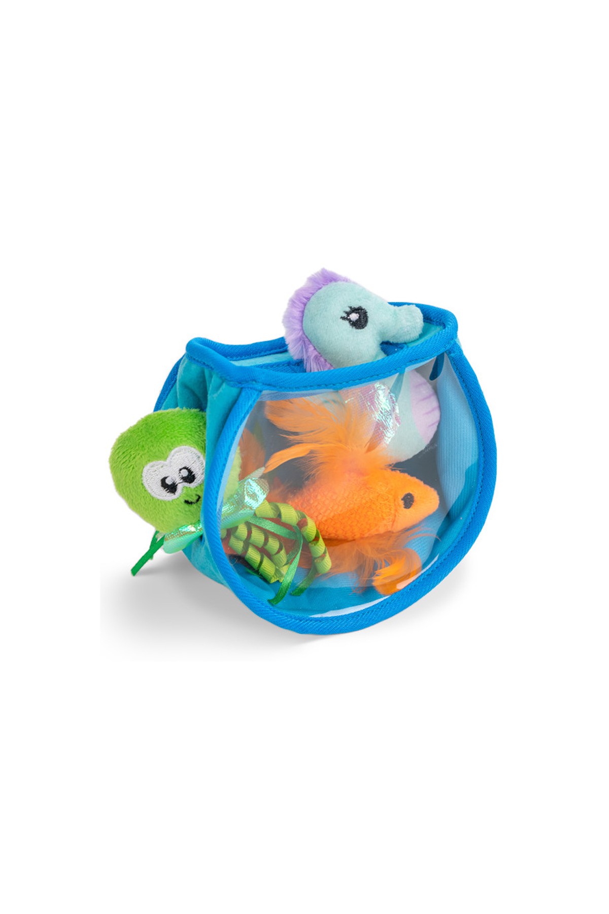 مجموعه اسباب‌بازی گربه با کت‌نیپ Catstages Hide & Seek Fish Bowl اوت‌وارد هاوند Outward Hound چندرنگ