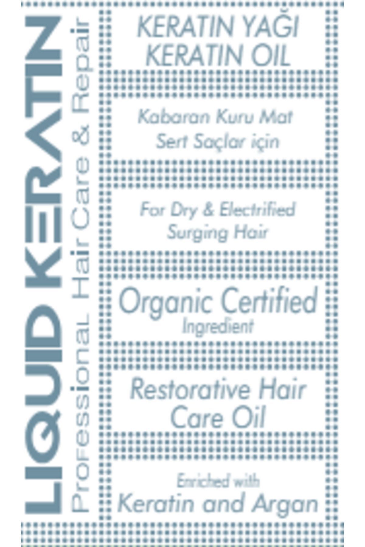 سرم و روغن مو کراتین برای موهای خشک وز شده 50 میل Liquid Keratin