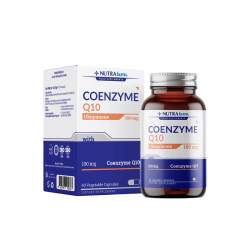 مکمل غذایی کوآنزیم Q10 درموسکین Dermoskin Nutrafarm، ۱۰۰ میلی‌گرم، ۶۰ کپسول گیاهی