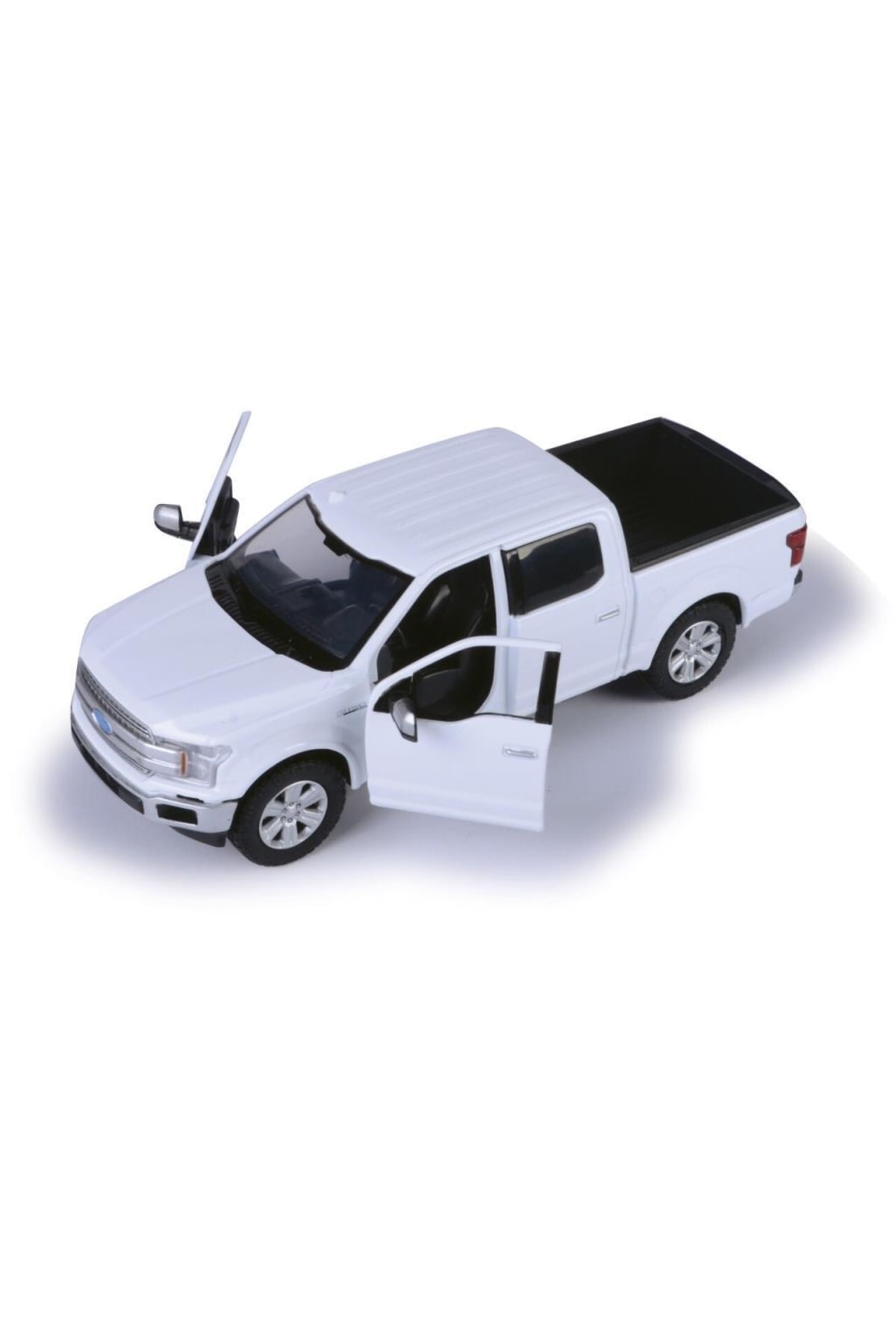 مدل خودرو موتورمکس 2019 فورد F 150 لاریات خدمه کابین سفید 1:24 اورجینال Motor Max