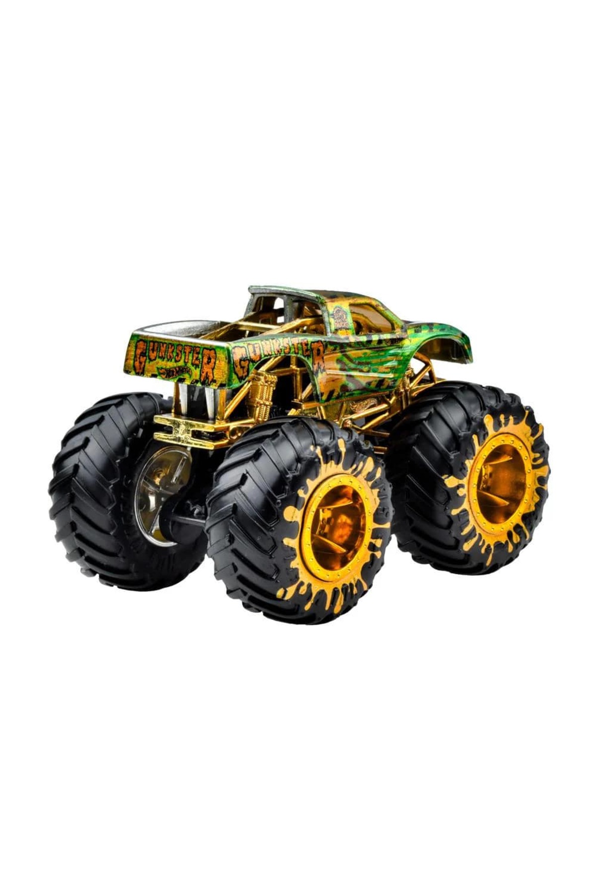 ماشین اسباب بازی MONSTER TRUCKS BIGFOOT TROPHY CHAMPIONS GUNKSTER JDV99 از ترکیه HOT WHEELS