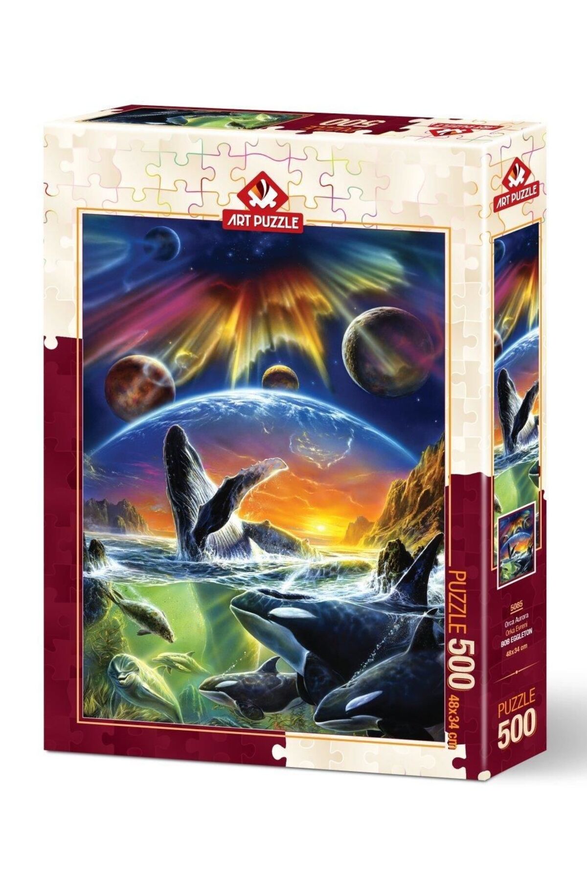پازل 500 قطعه ORKA جهان 5085 اورجینال ارت Art Puzzle