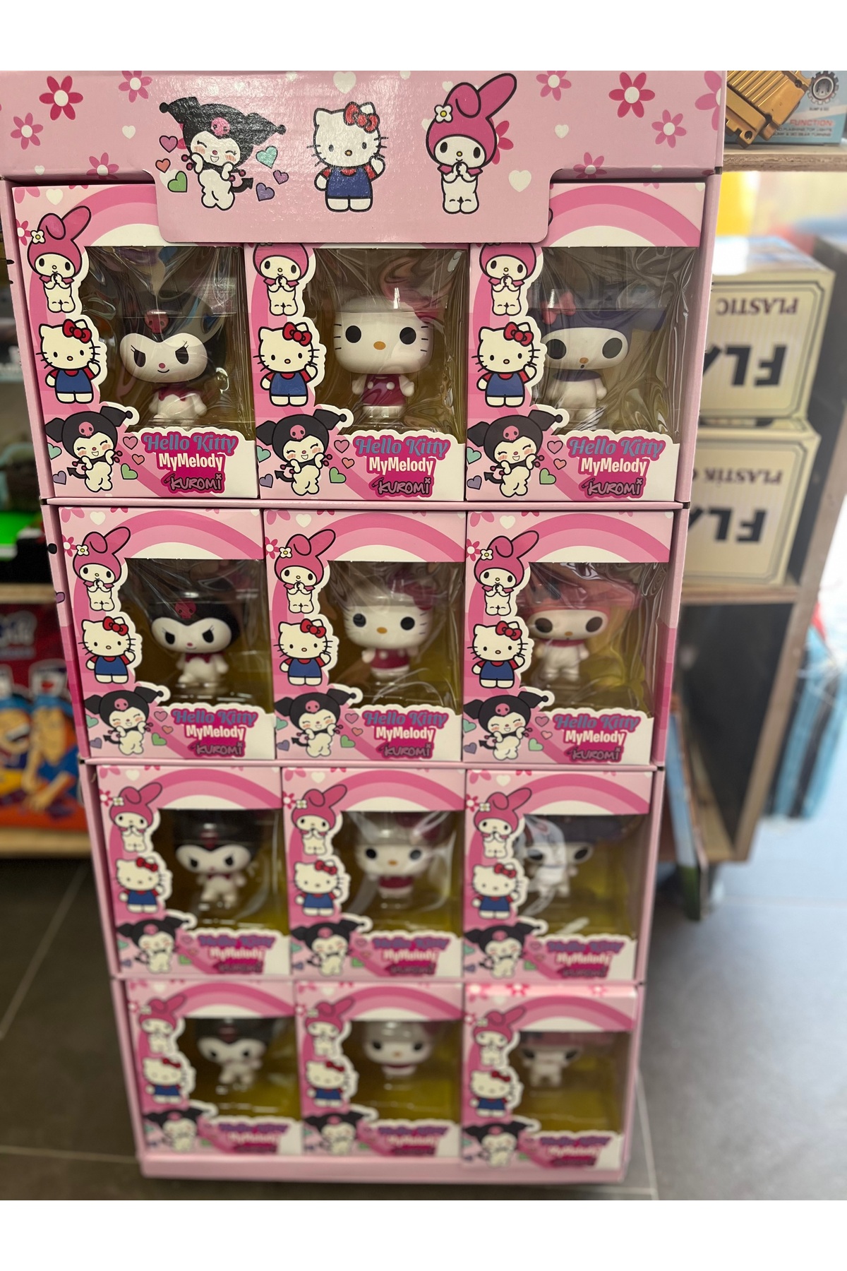 اسباب بازی های فیگور دیگر KUROMI MY MELODY HELLO KITTY قیمت 1 عدد می باشد 1000 çeşit hediye dünyası