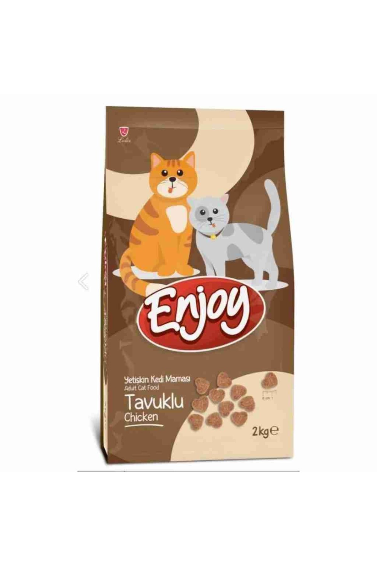 غذای خشک گربه انجوی Enjoy با طعم مرغ، ۲ کیلوگرم