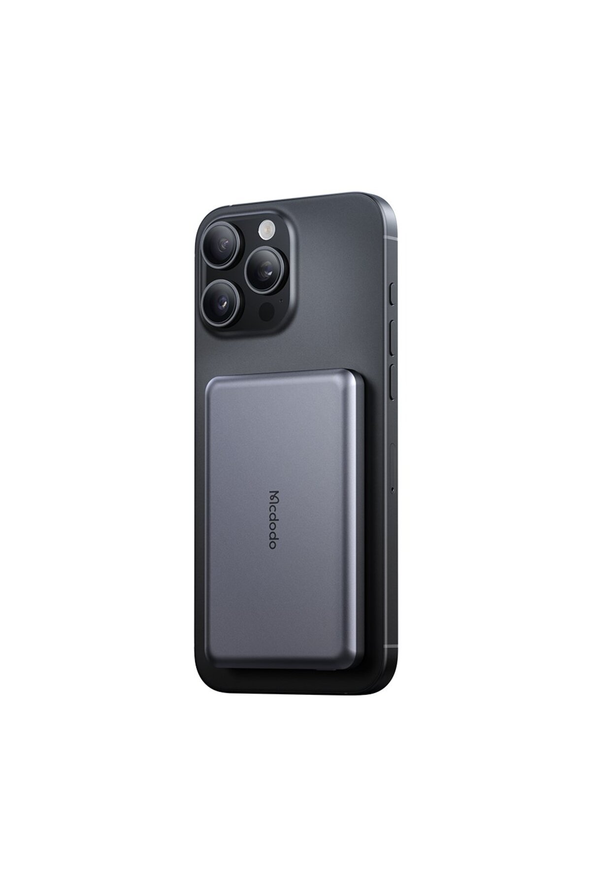 پاوربانک MC 4641 20W 5000MAH فلزی فوق العاده نازک پاور بانک بی سیم مغناطیسی مشکی اورجینال Mcdodo