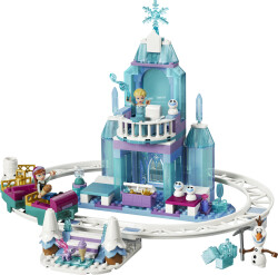 مجموعه ساختنی قلعه یخی السا لگو LEGO دیزنی Disney مدل 43281، ۲۱۶ قطعه، حداقل سن ۴ سال
