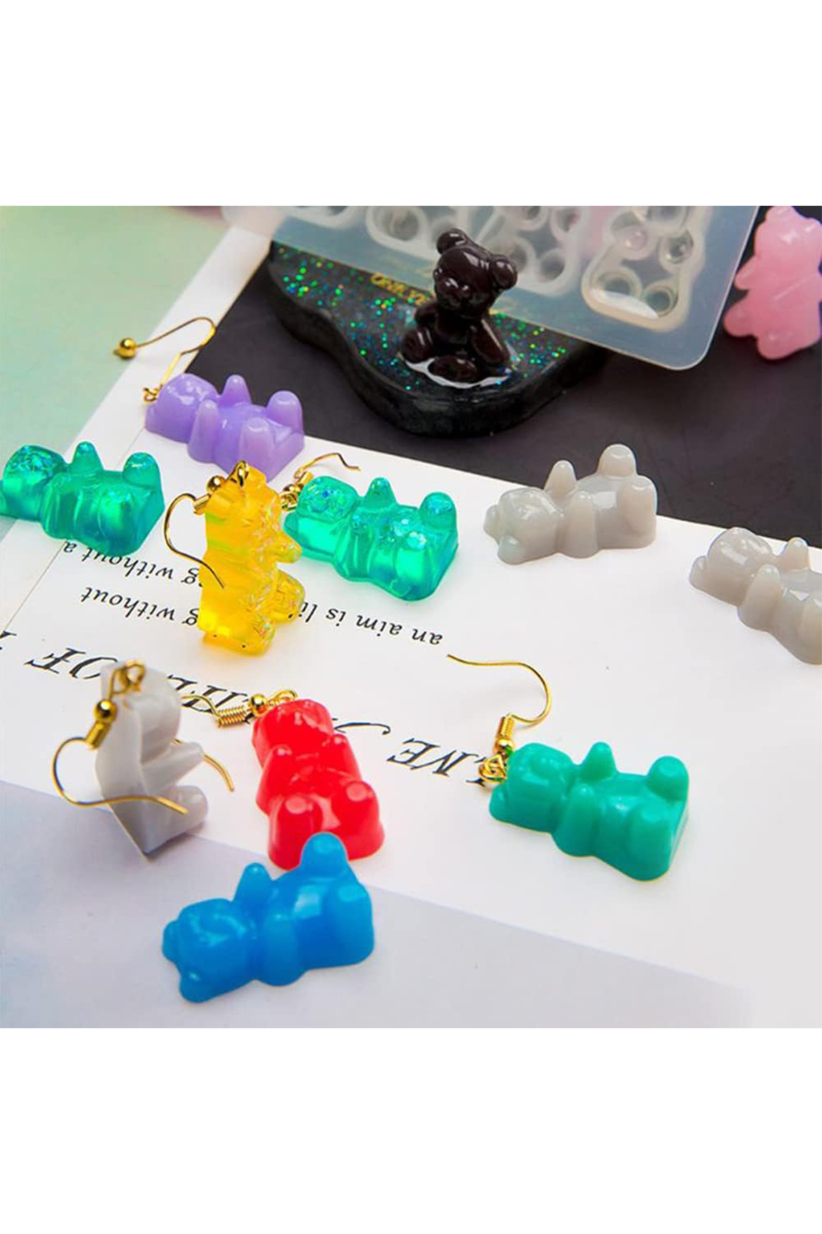 مدل خودرو قالب ژله ای چندگانه اپوکسی سیلیکونی HARIBO 1.8X1CM از ترکیه Getshopmini